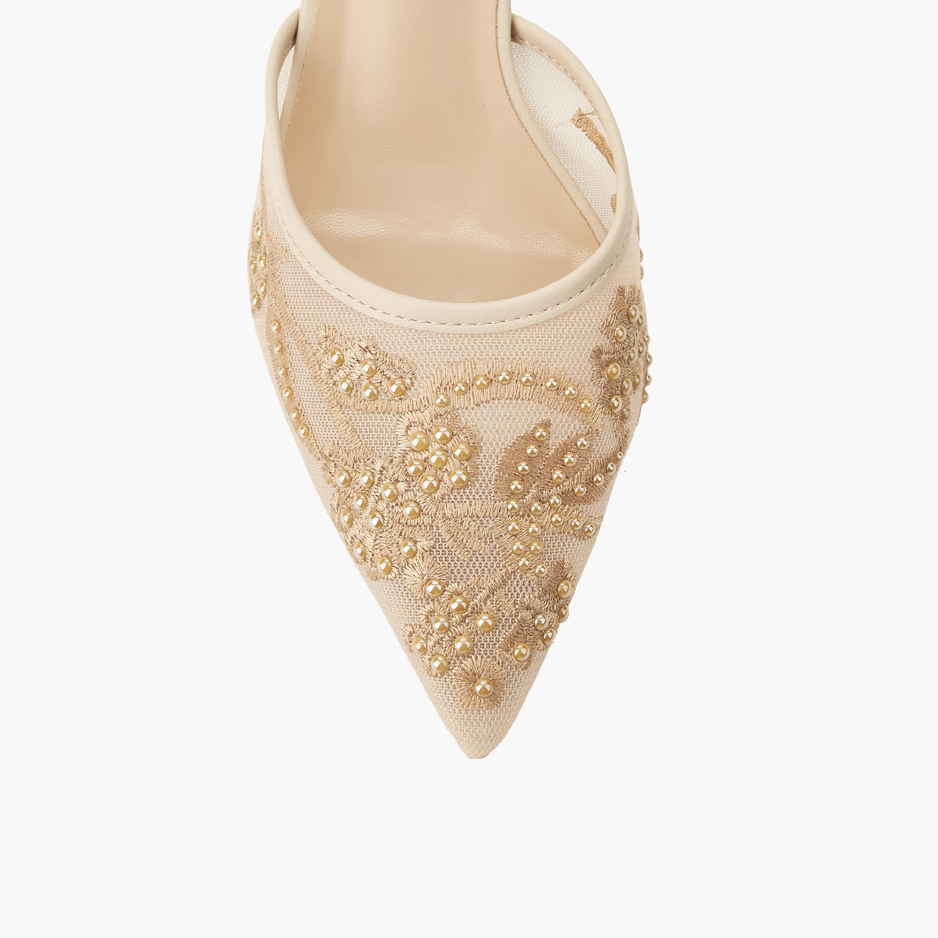 Celeste Women Embellished Kitten Heel Pointed Toe Shoes-women-shoes-sandals-heeled-image-4