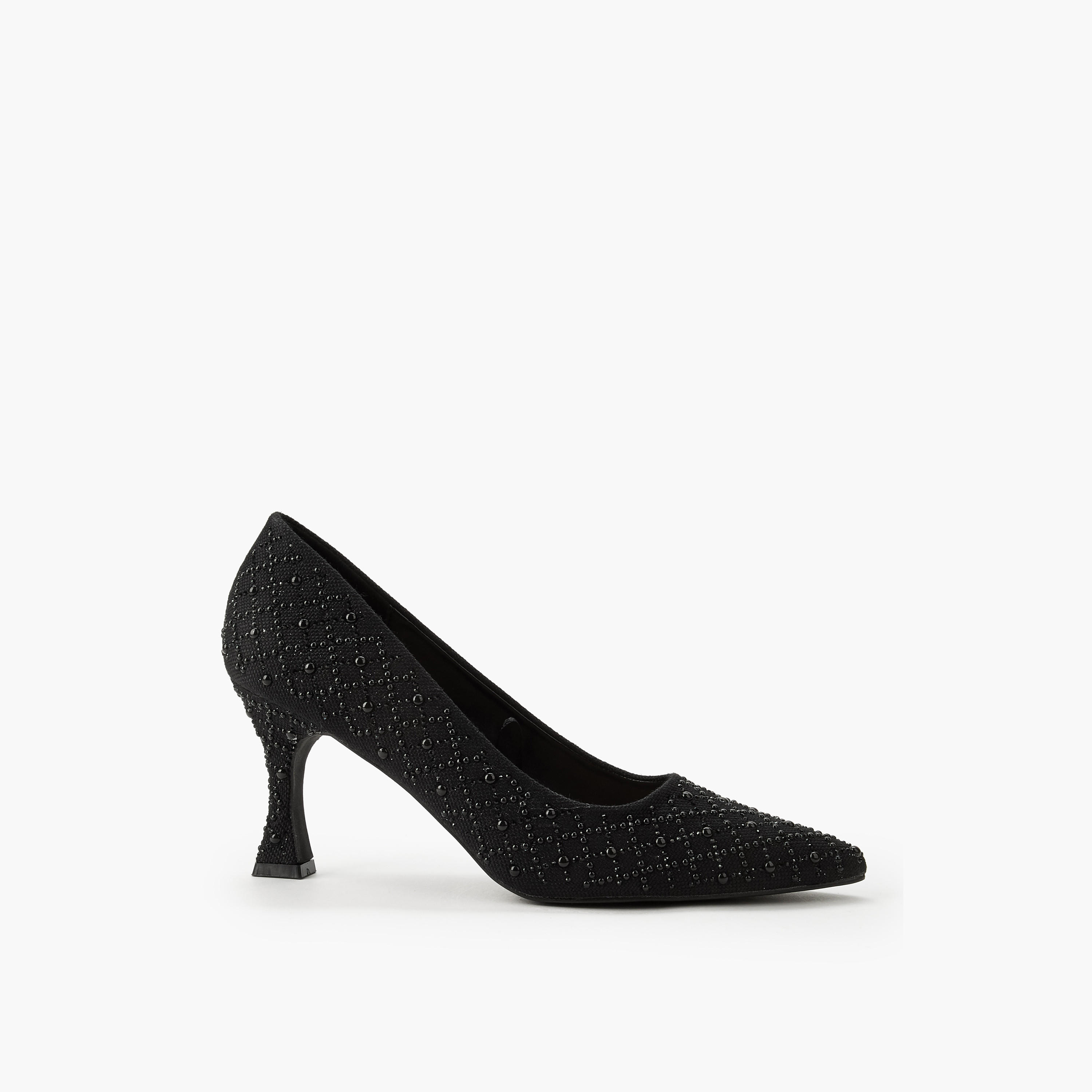 Celeste Women Embellished Flared Heel Pumps-women-shoes-sandals-heeled-image-3