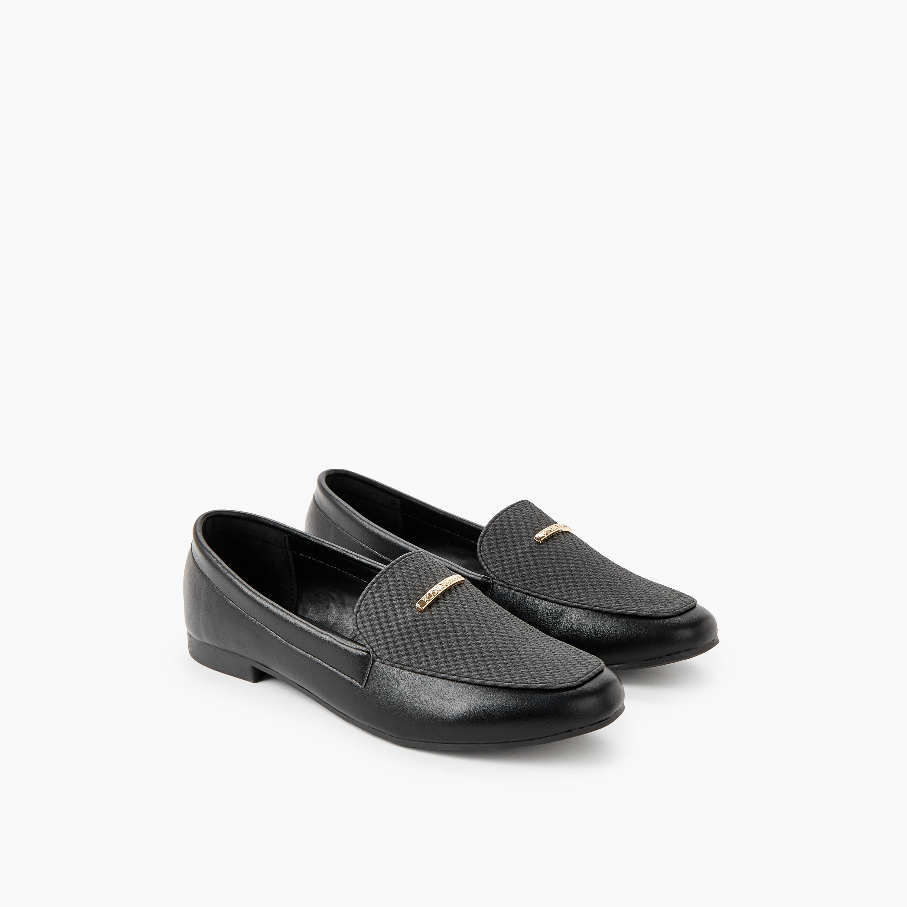 Flora Bella Women Textured Loafers-women-shoes-loafersandmoccasins-image-1