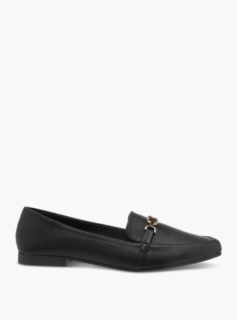 Flora Bella Women Metallic Detail Loafers-women-shoes-flats-loafers-image-3