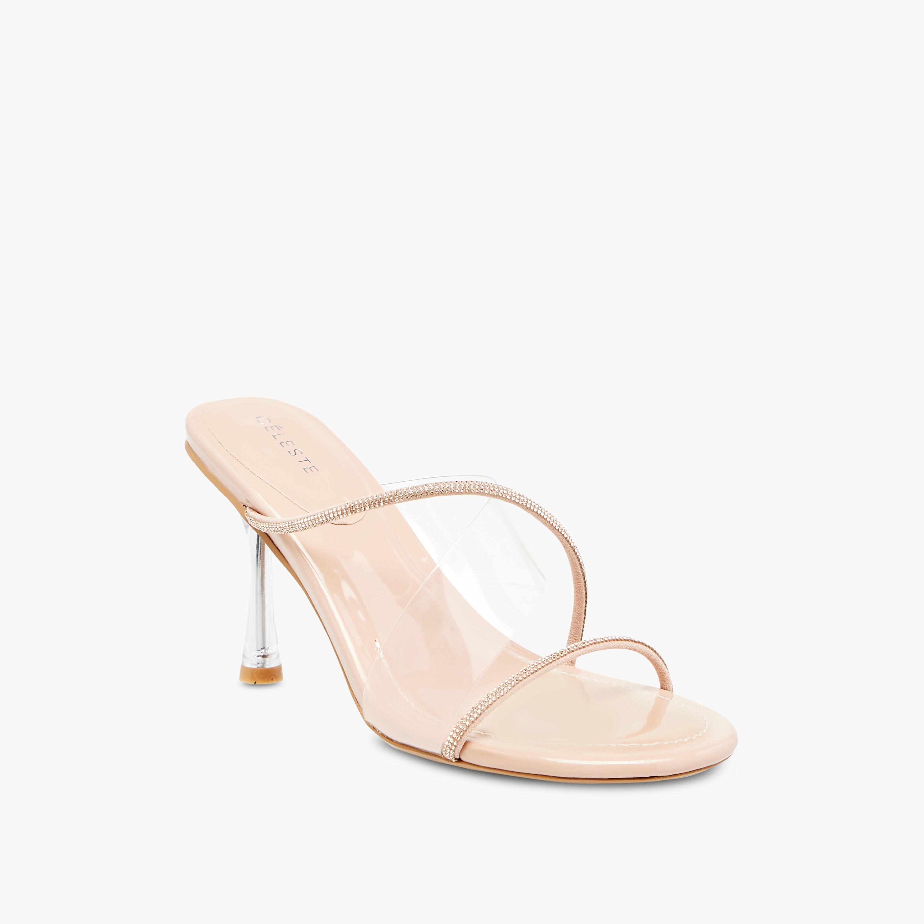 Celeste Women's Studded Slip-On Sandals with Stiletto Heels-women-shoes-sandals-heeled-image-2