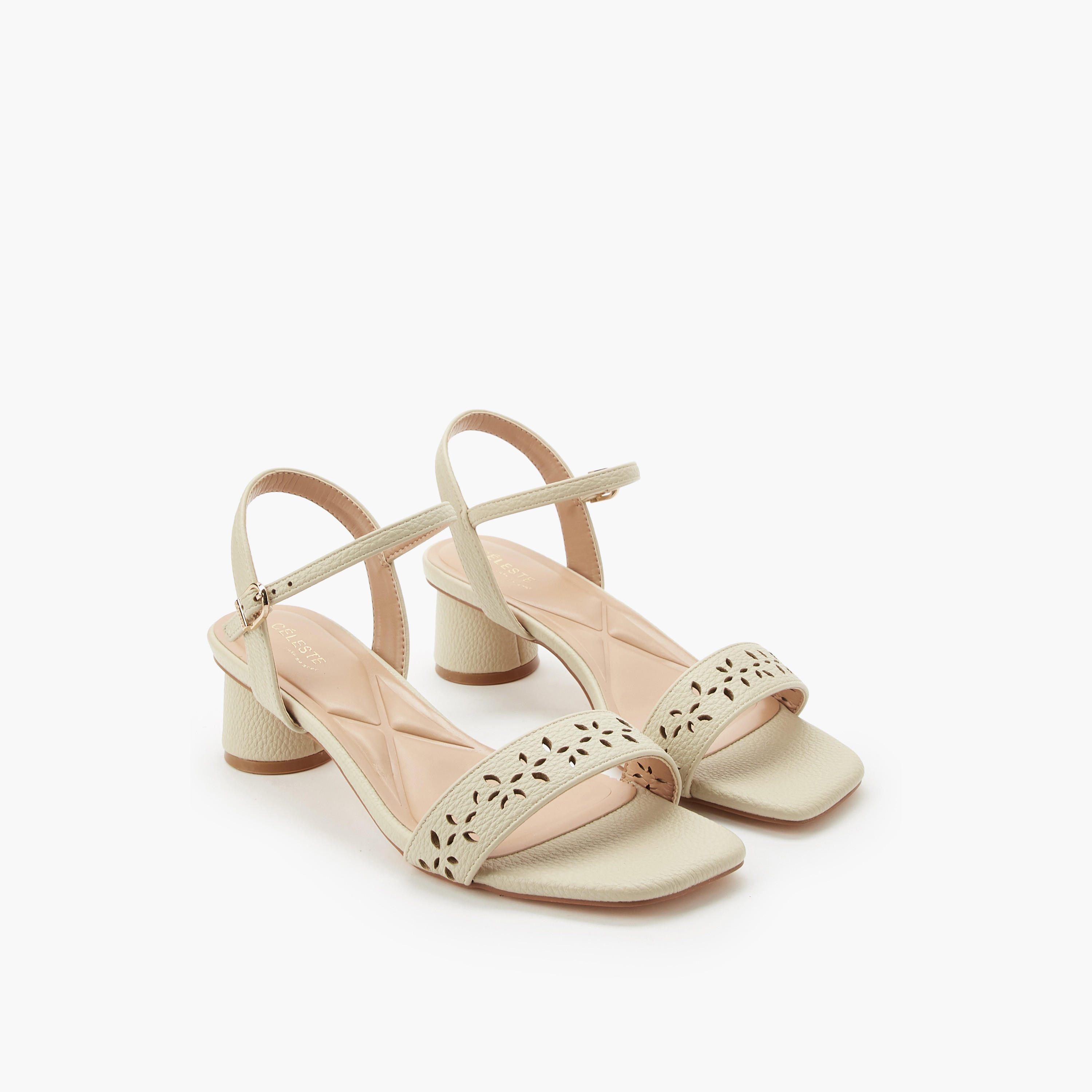 Celeste Women Cutout Design Block Heel Sandals-women-shoes-sandals-heeled-image-1