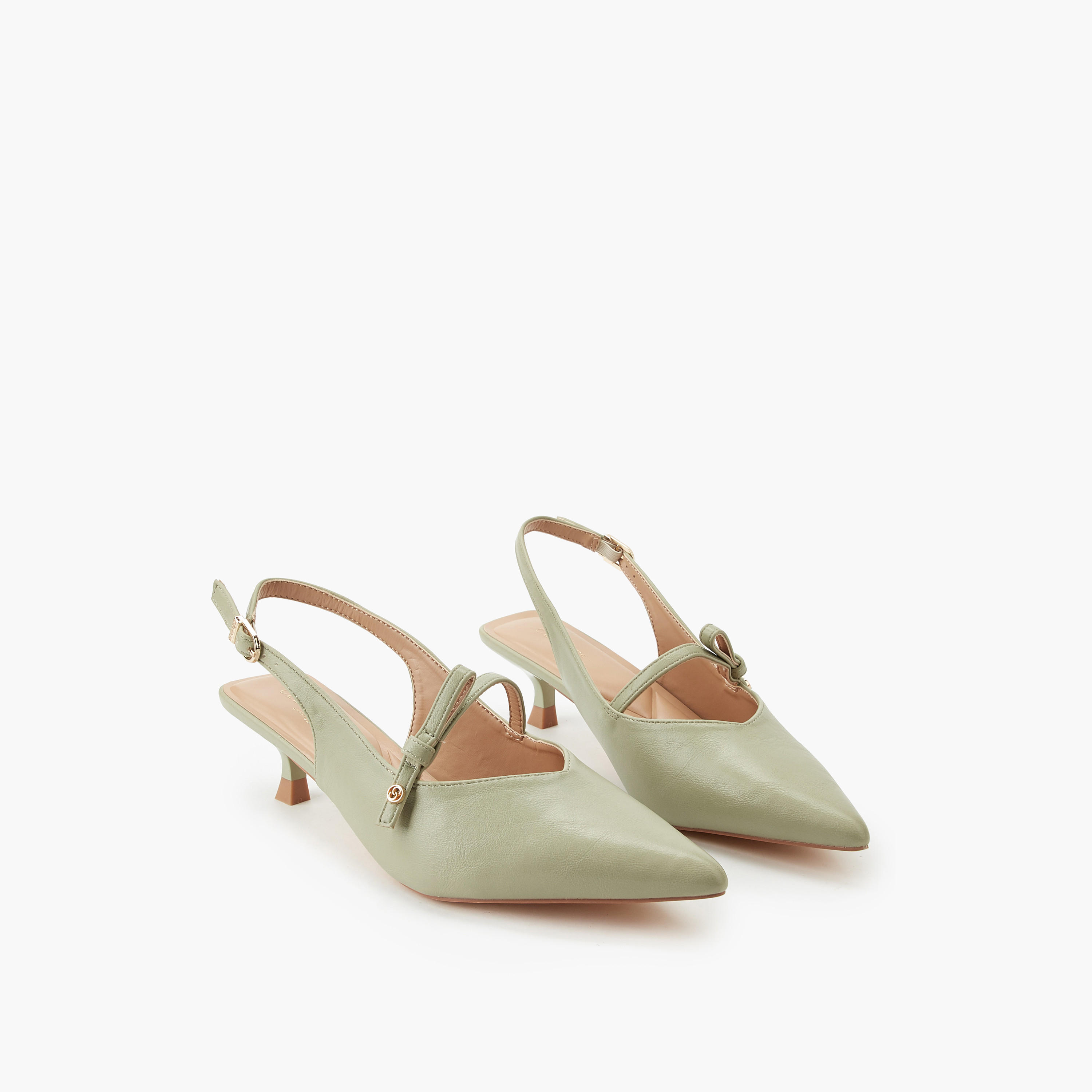 Celeste Women Pointed Toe Kitten Heel Shoes-women-shoes-heels-image-1