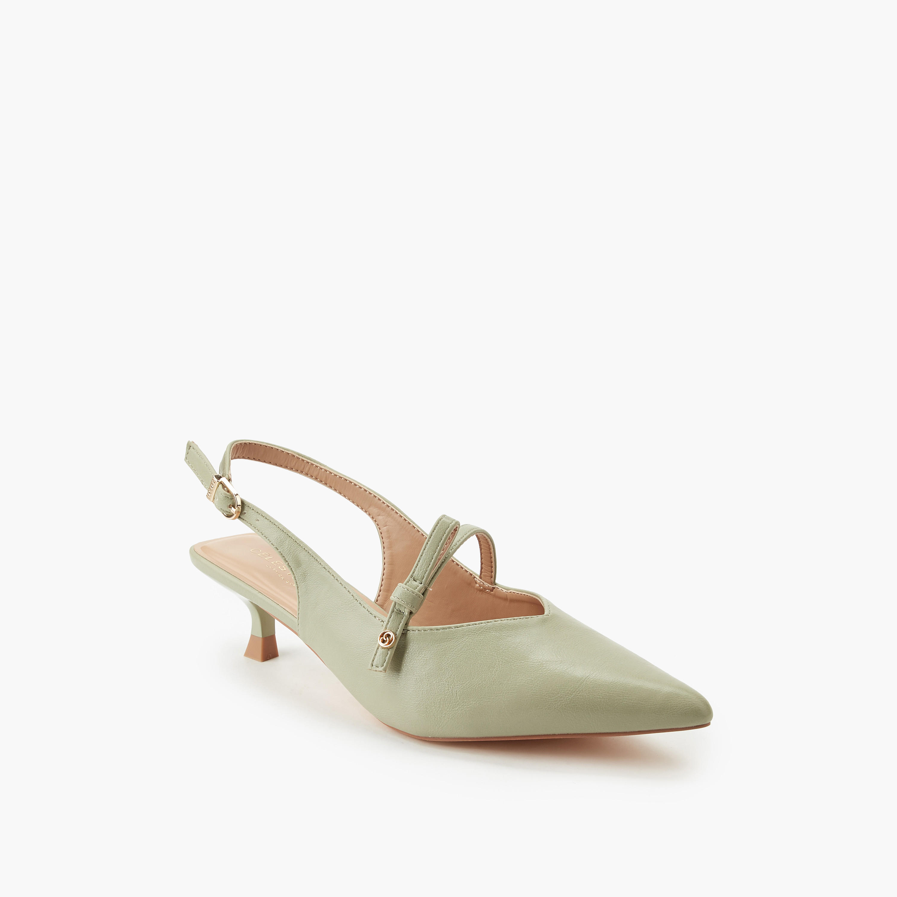 Celeste Women Pointed Toe Kitten Heel Shoes-women-shoes-heels-image-2