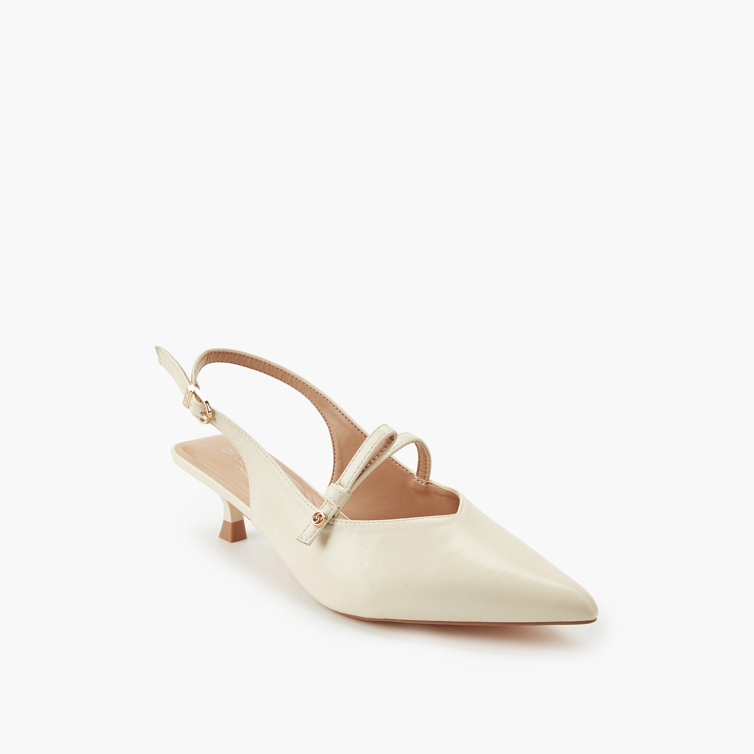 Celeste Women Pointed Toe Kitten Heel Shoes-women-shoes-heels-image-2