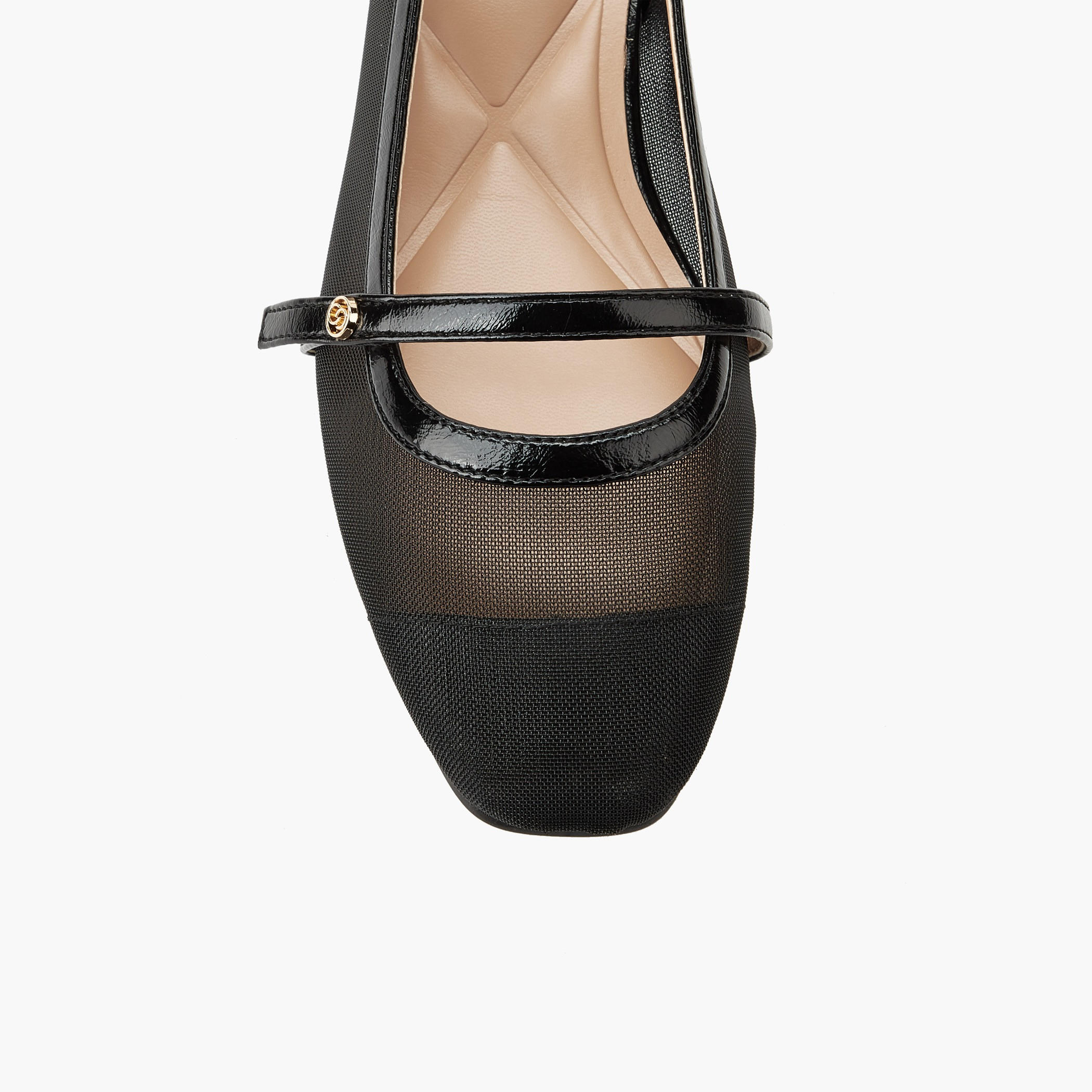 Celeste Women Mesh Textured Block Heel Shoes-women-shoes-heels-image-4