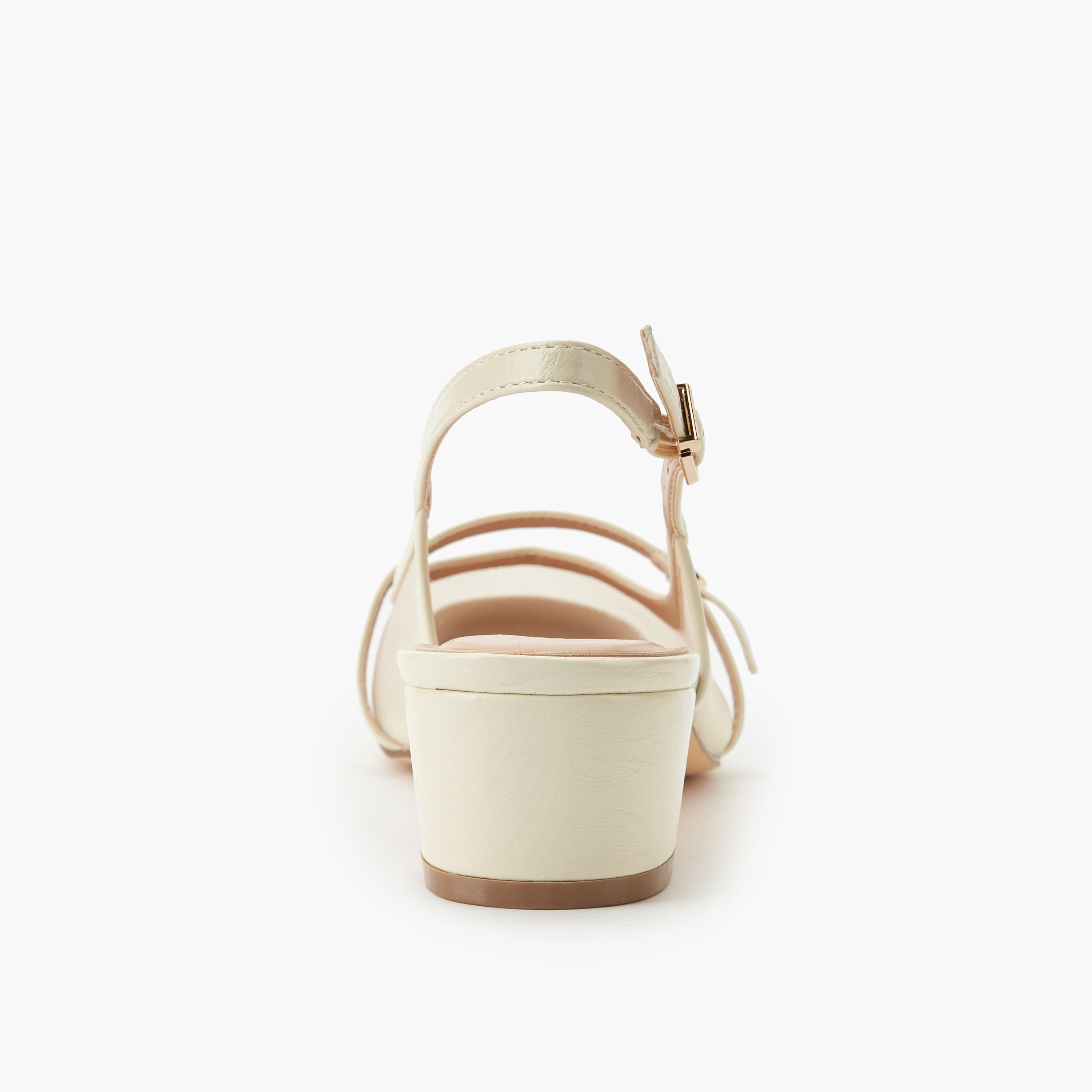 حذاء بكعب عريض شبكي بارز الملمس للنساء من سيليست-women-shoes-heels-image-5