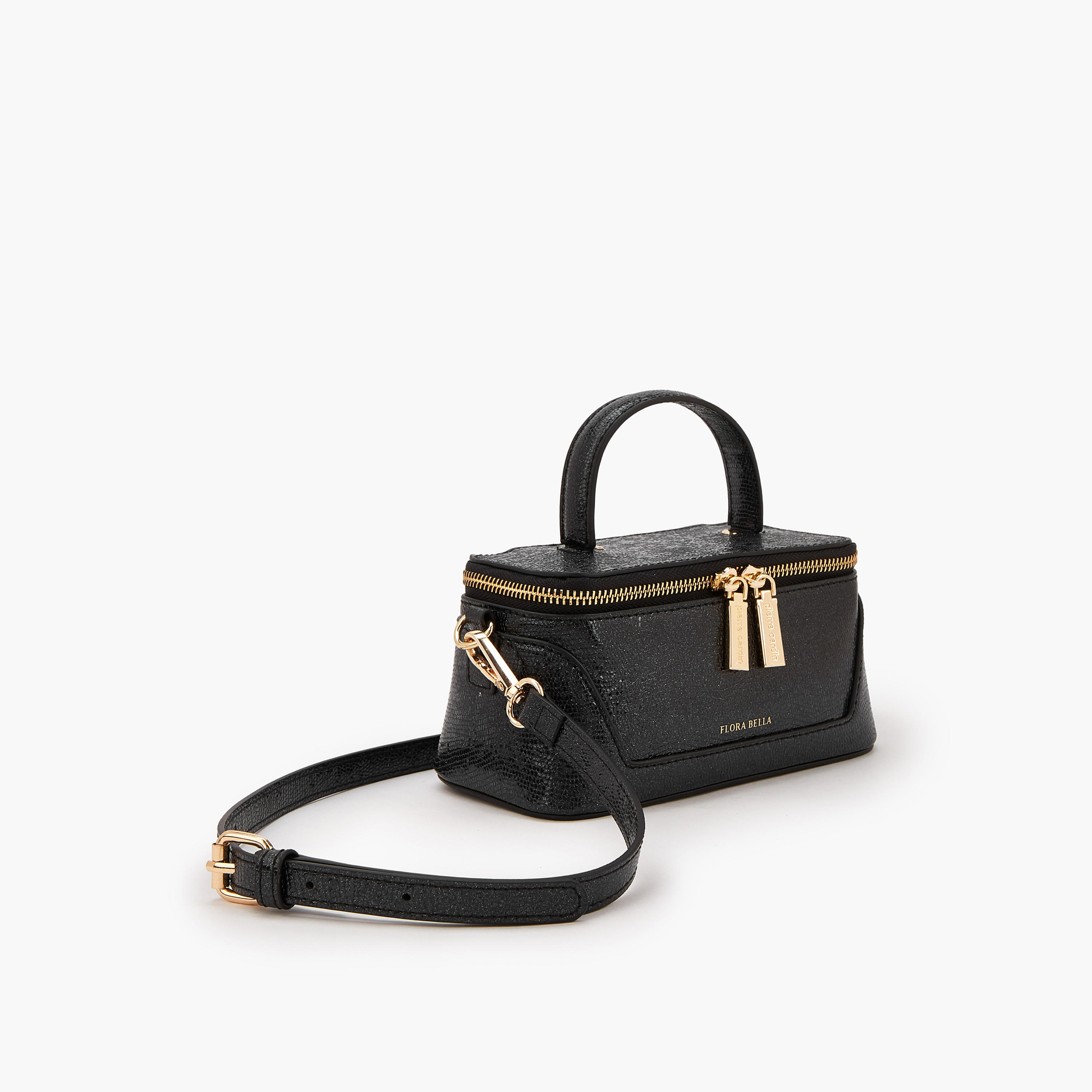 Flora Bella Textured Satchel Bag with Detachable Strap-women-bagsandwallets-handbags-image-2
