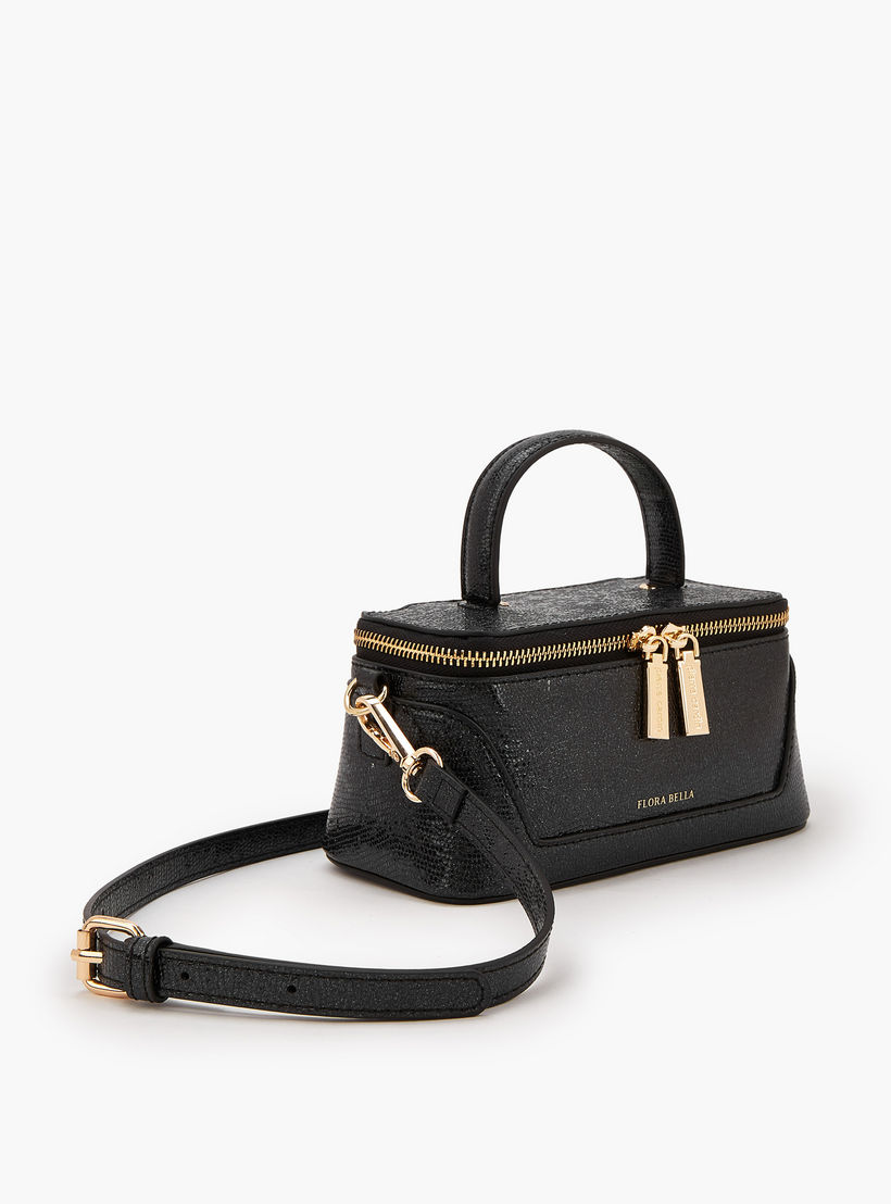Flora Bella Textured Satchel Bag with Detachable Strap-women-bagsandwallets-handbags-image-2