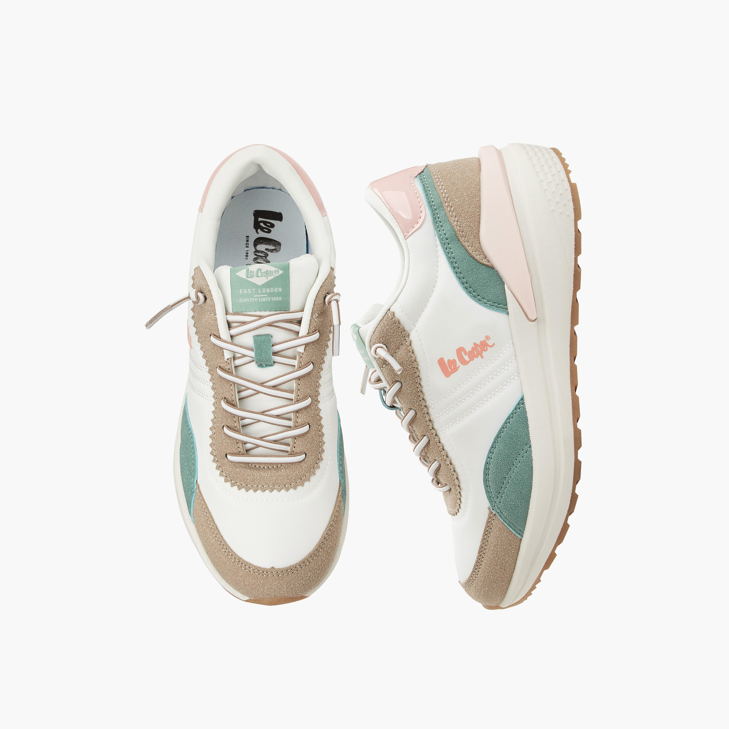 Lee Cooper Women Colourblock Sneakers-women-shoes-sneakers-image-1