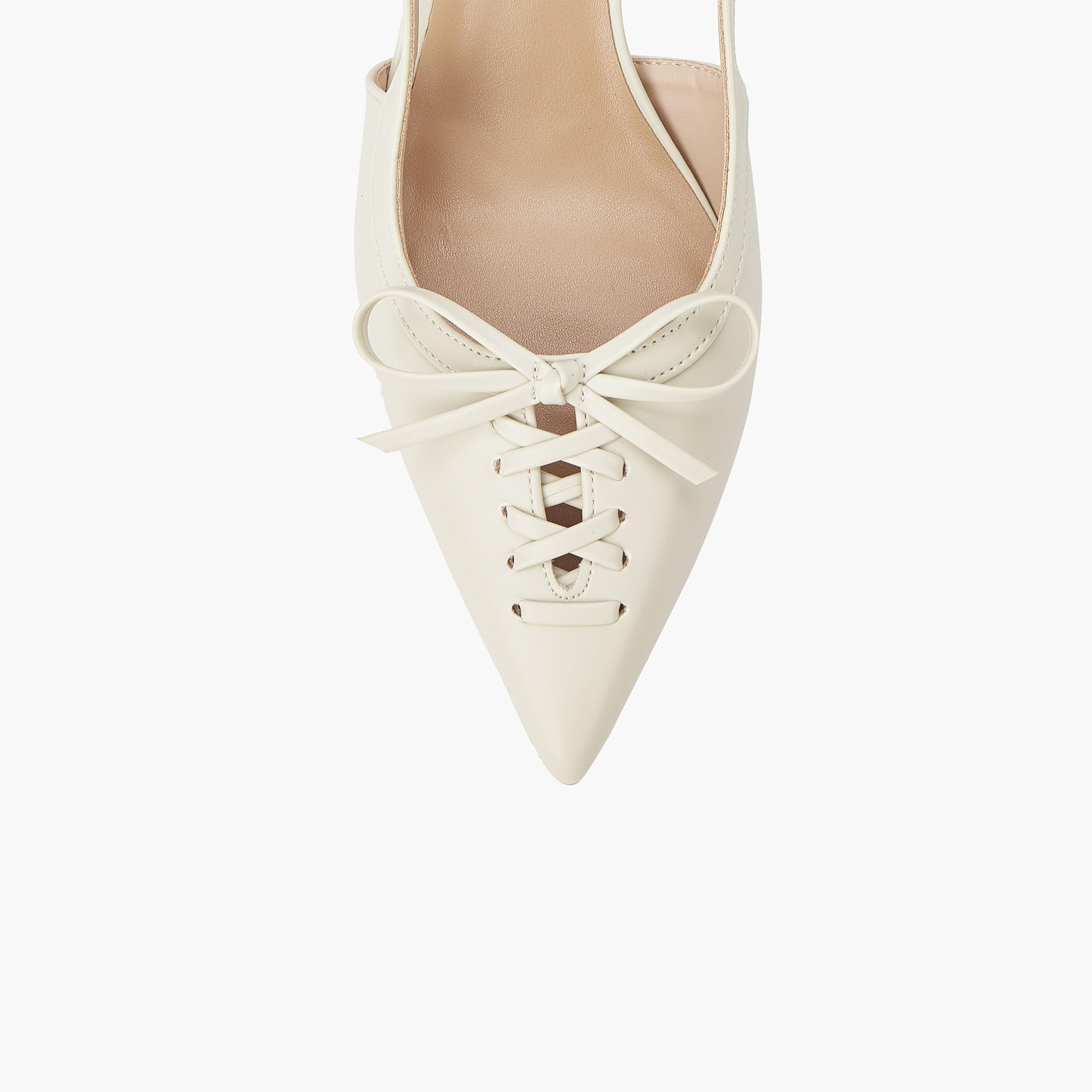 Paprika Bow Accent Shoes with Buckle Closure and Kitten Heels-women-shoes-sandals-heeled-image-4
