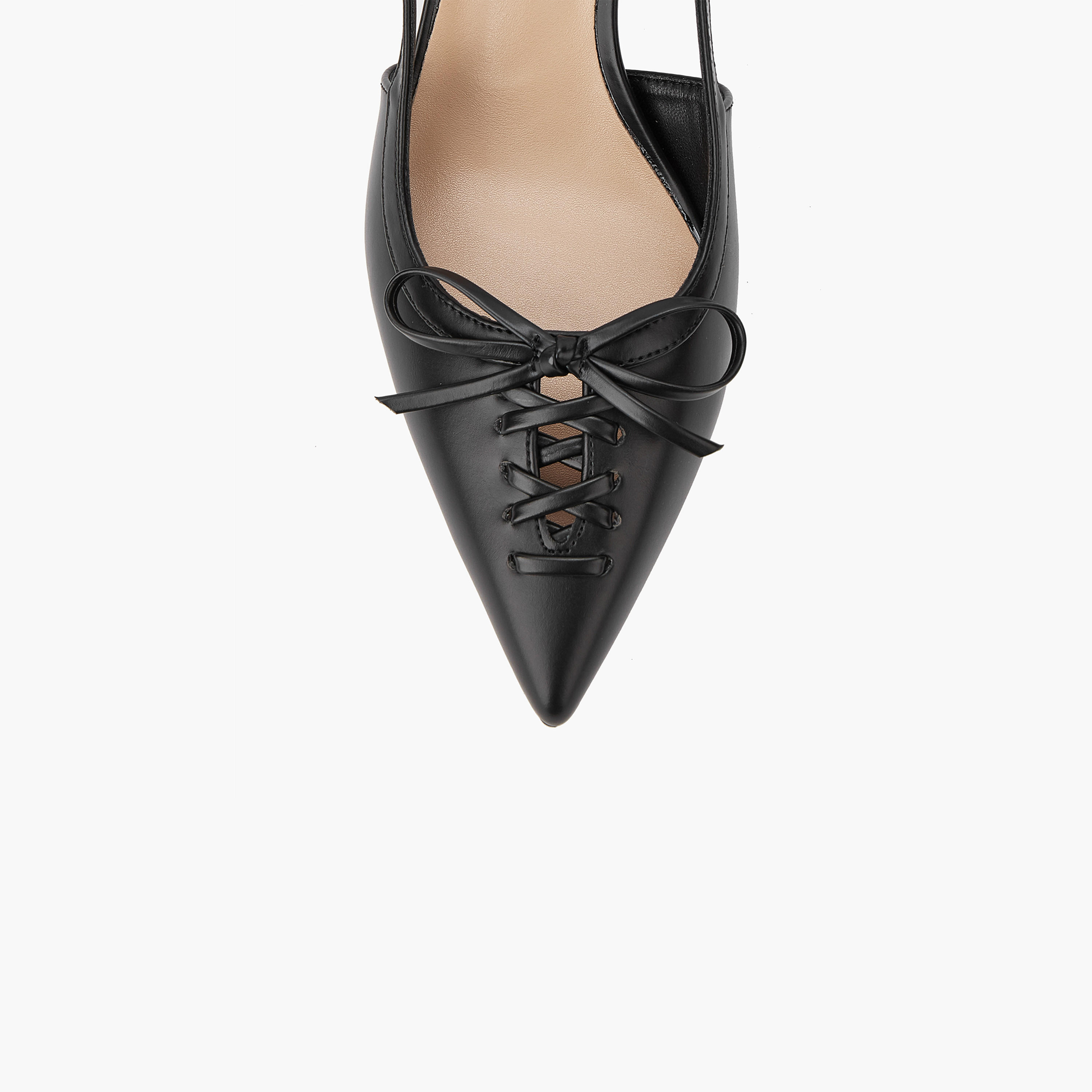 حذاء بكعب صغير وإبزيم إغلاق وزينة فيونكة من بابريكا-women-shoes-sandals-heeled-image-4