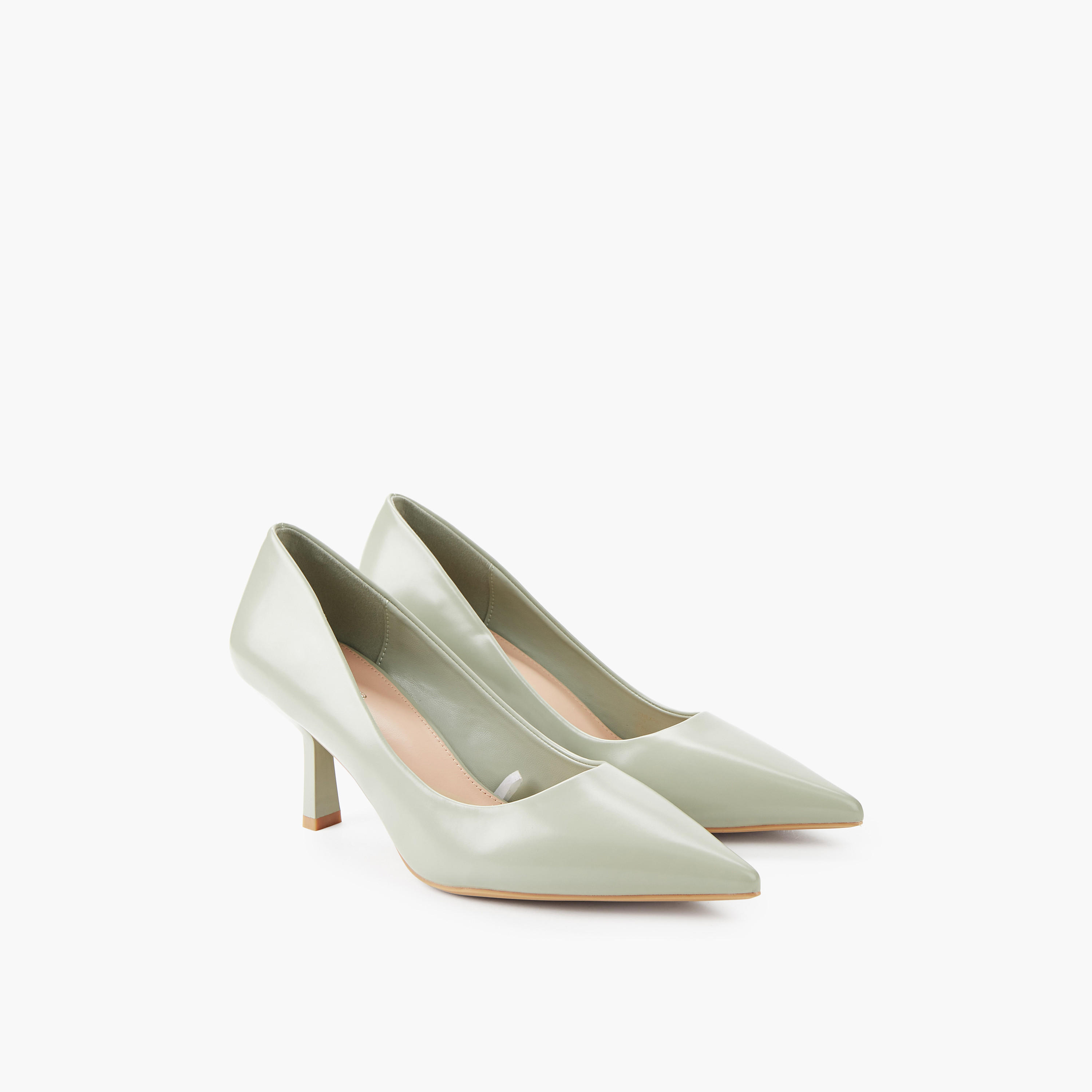 Paprika Women Flared Heel Pump Shoes-women-shoes-heels-image-1