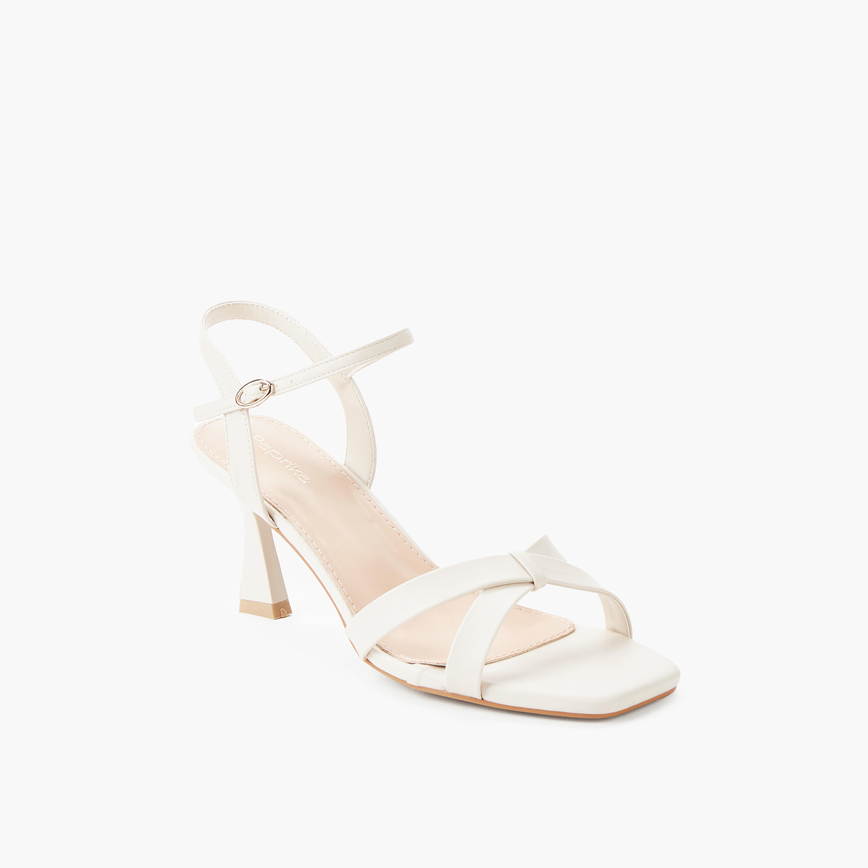 Paprika Women Cross Strap Flared Heel Sandals-women-shoes-sandals-heeled-image-2