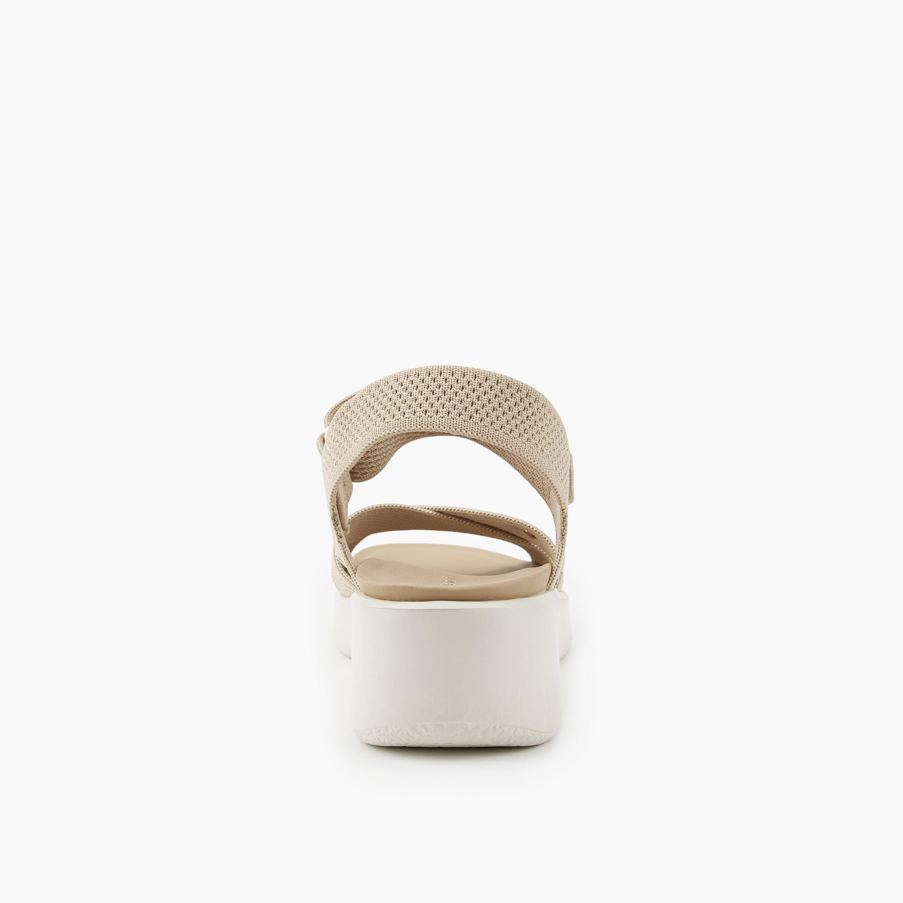 Le Confort Women Cross Strap Flyknit Sandals-women-shoes-sandals-heeled-image-5