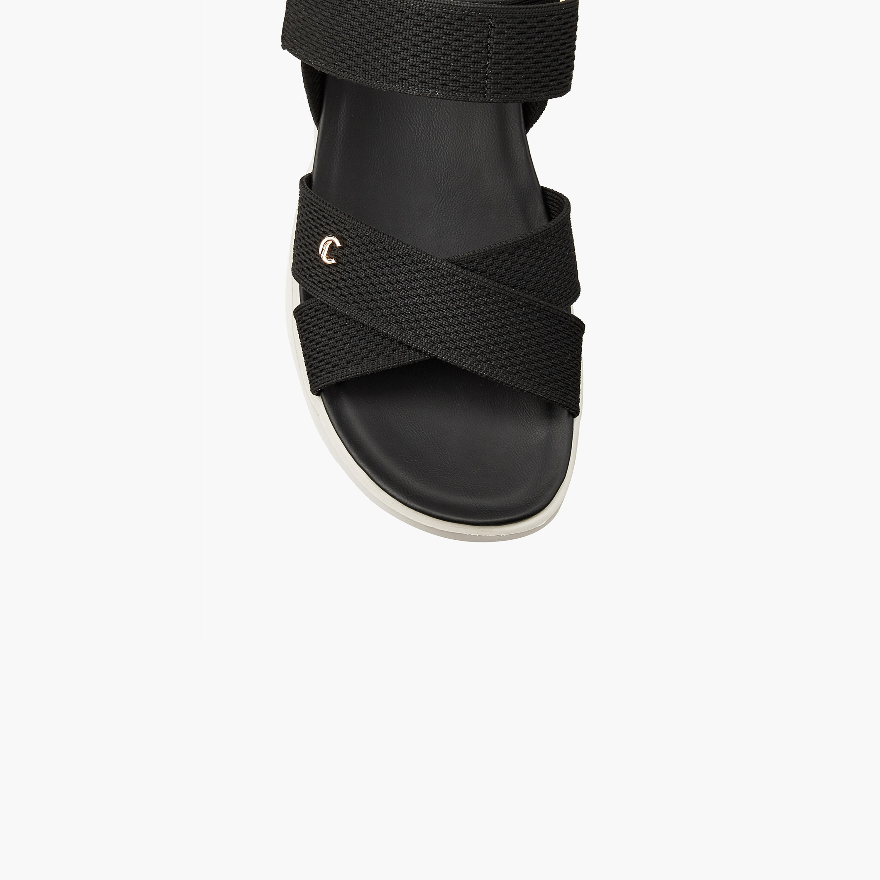Le Confort Women Cross Strap Flyknit Sandals-women-shoes-sandals-heeled-image-4
