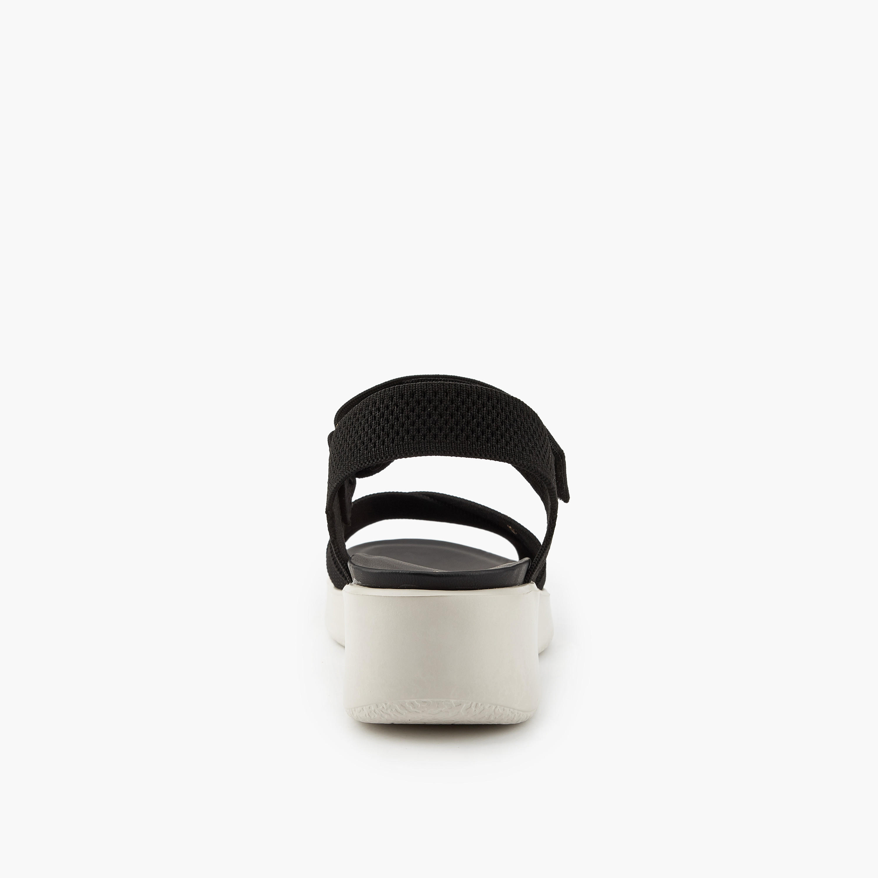 Le Confort Women Cross Strap Flyknit Sandals-women-shoes-sandals-heeled-image-5