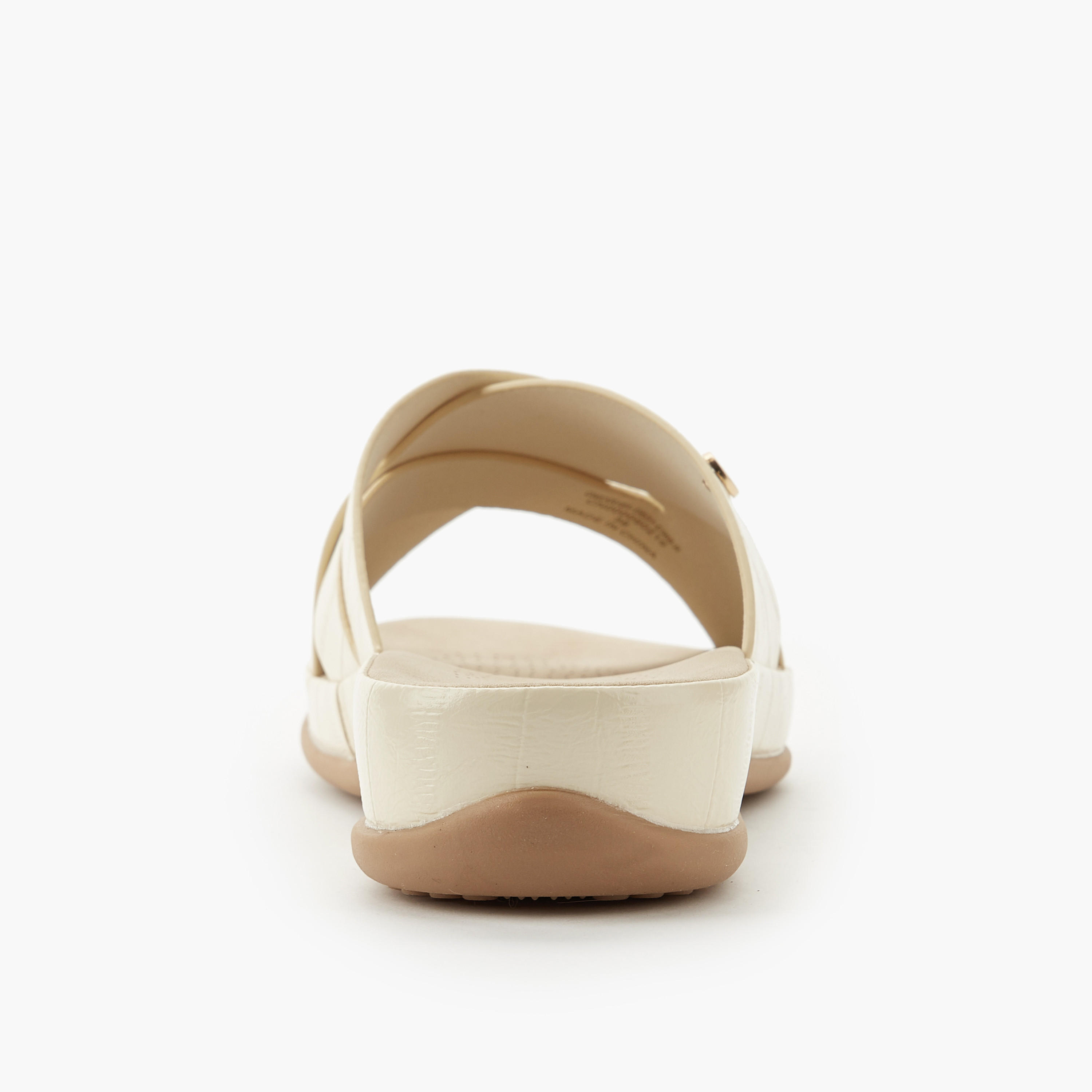 Le Confort Women Textured Cross Strap Sandals-women-shoes-flats-sandals-image-5