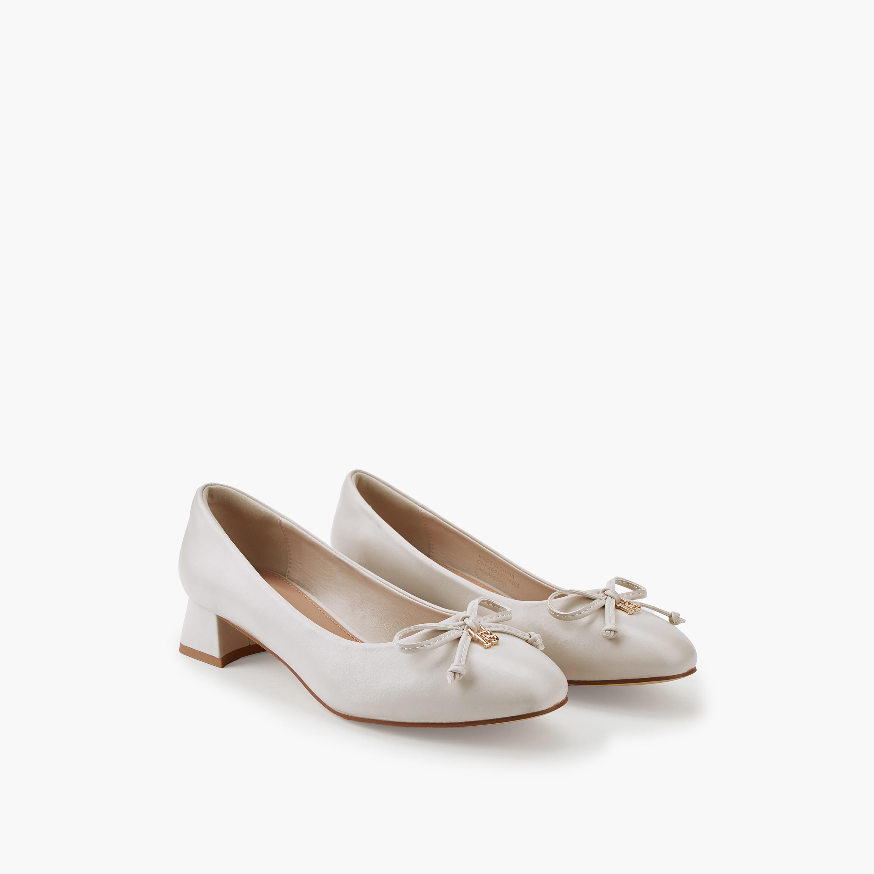 Flora Bella Women Block Heel Slip-On Pumps-women-shoes-heels-image-1