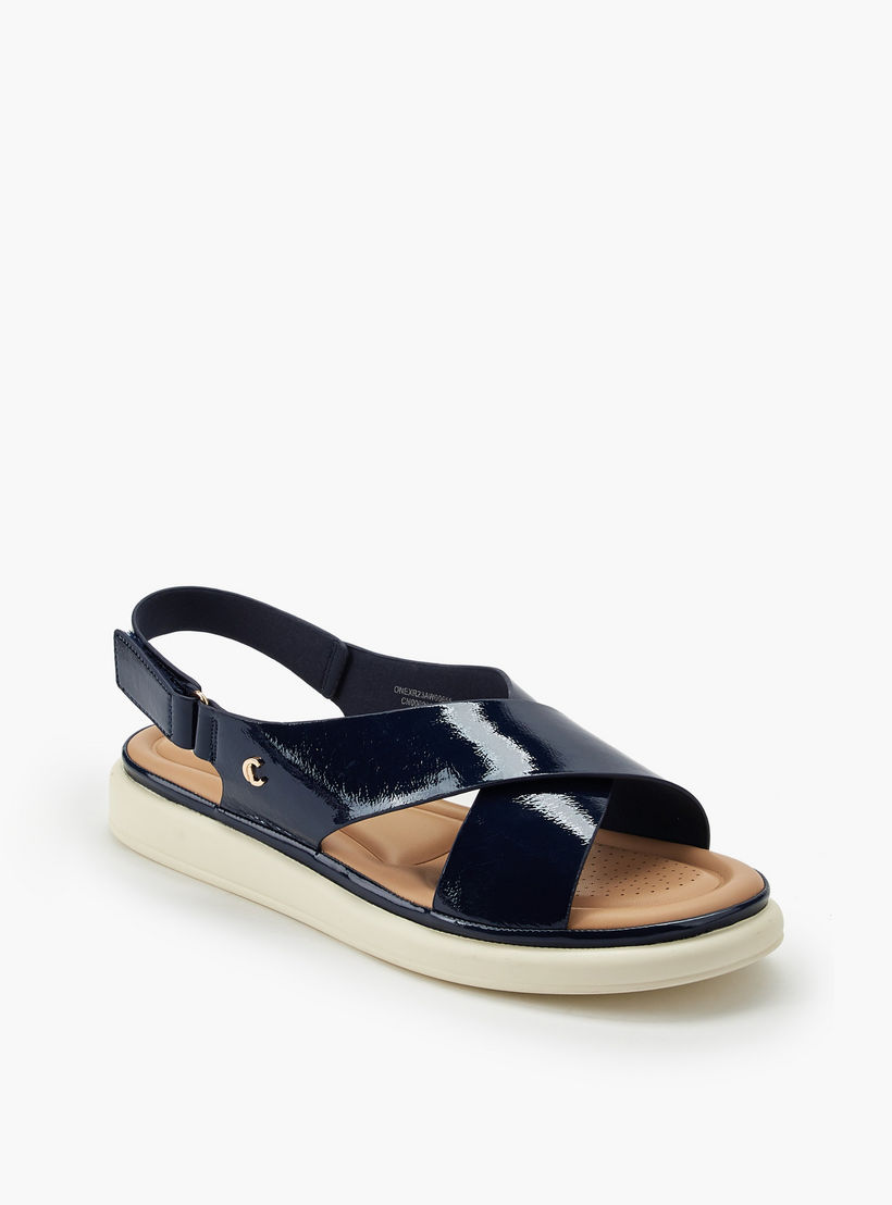 صندل بشريط إغلاق للنساء من لو كونفورت-women-shoes-sandals-flats-image-2