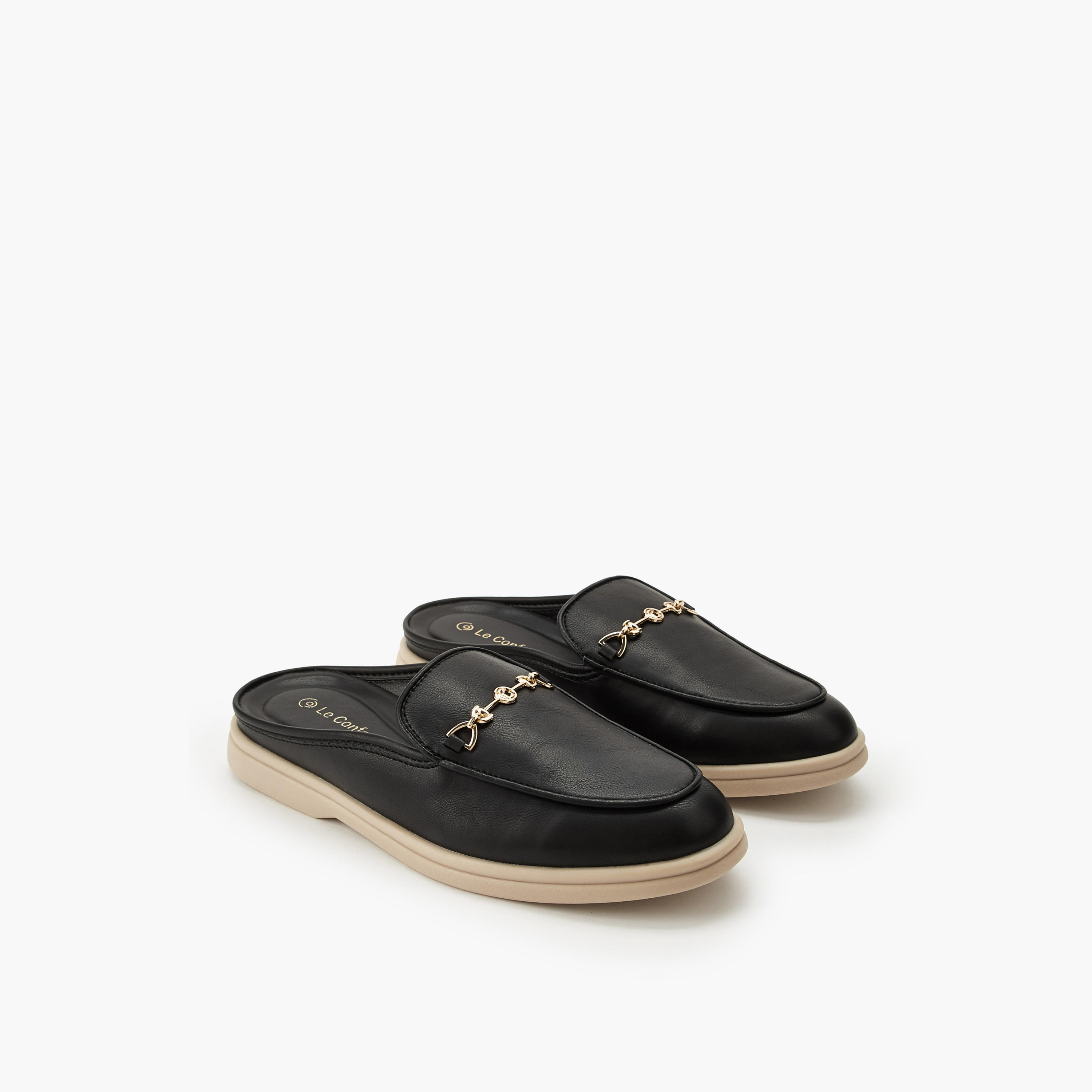 Le Confort Women Slip-On Mules-women-shoes-flats-mules-image-1