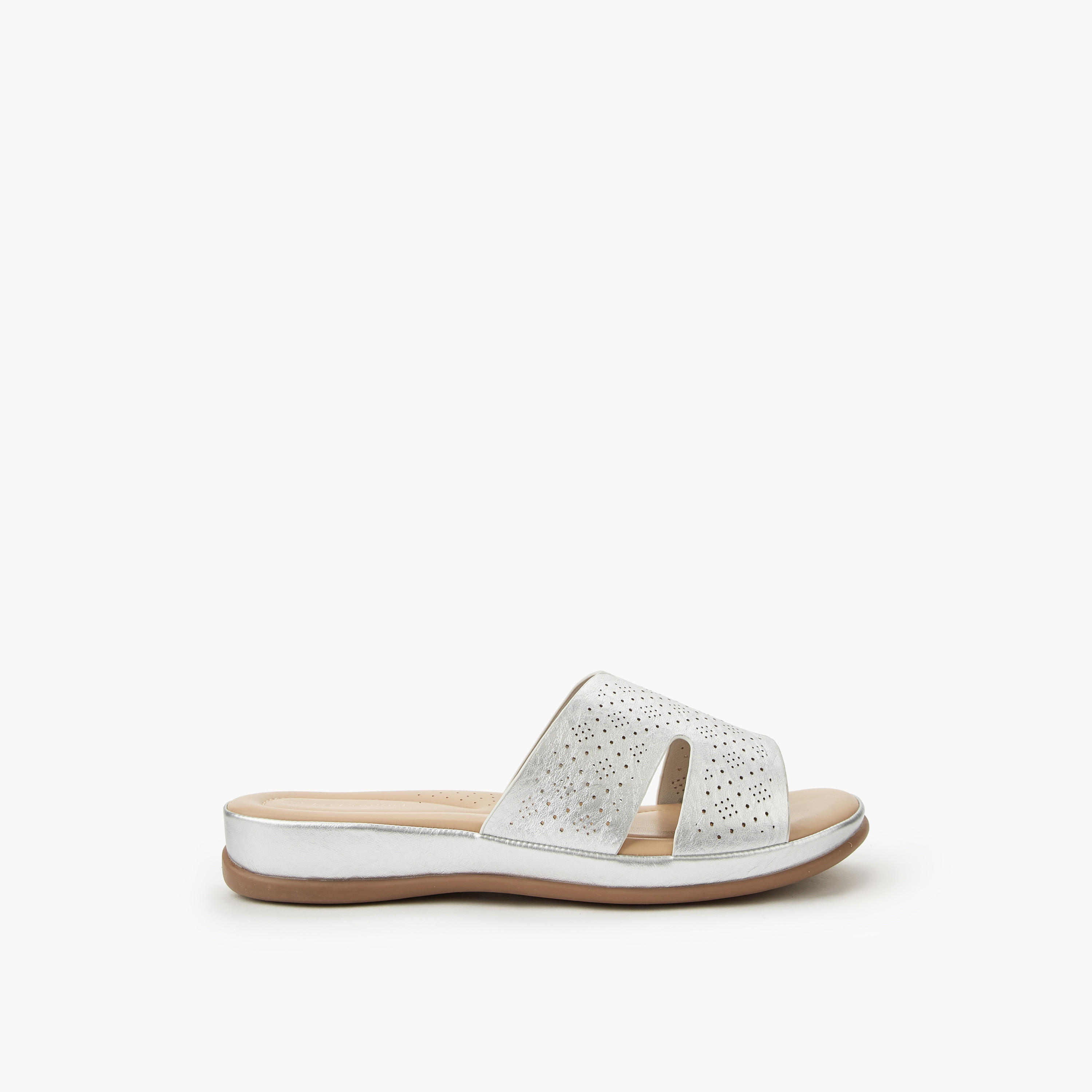 Le Confort Women Perforated Slide Sandals-women-shoes-flats-sandals-image-3