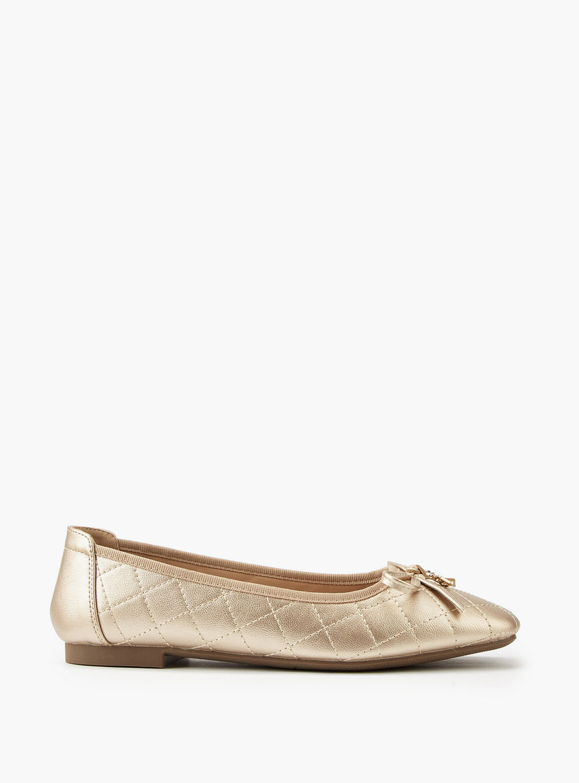 حذاء باليرينا مبطن بفيونكة من فلورا بيلا-women-shoes-flats-ballerinas-image-2