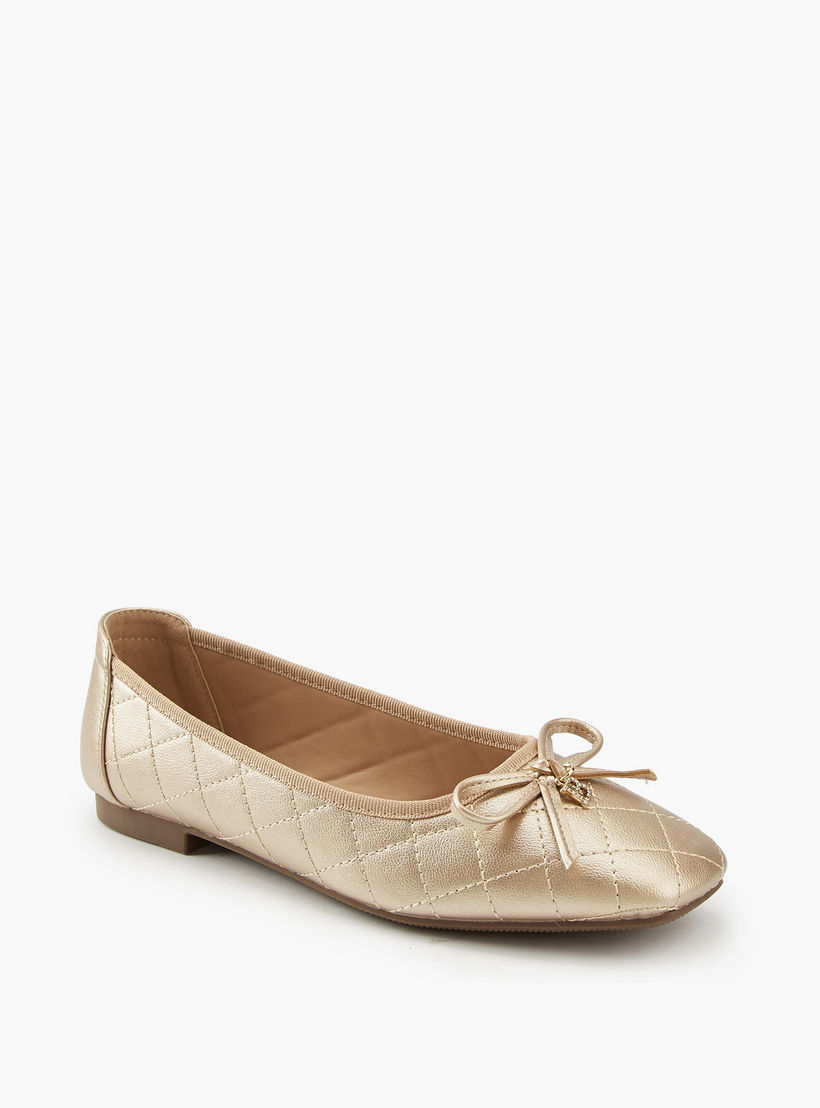 حذاء باليرينا مبطن بفيونكة من فلورا بيلا-women-shoes-flats-ballerinas-image-3