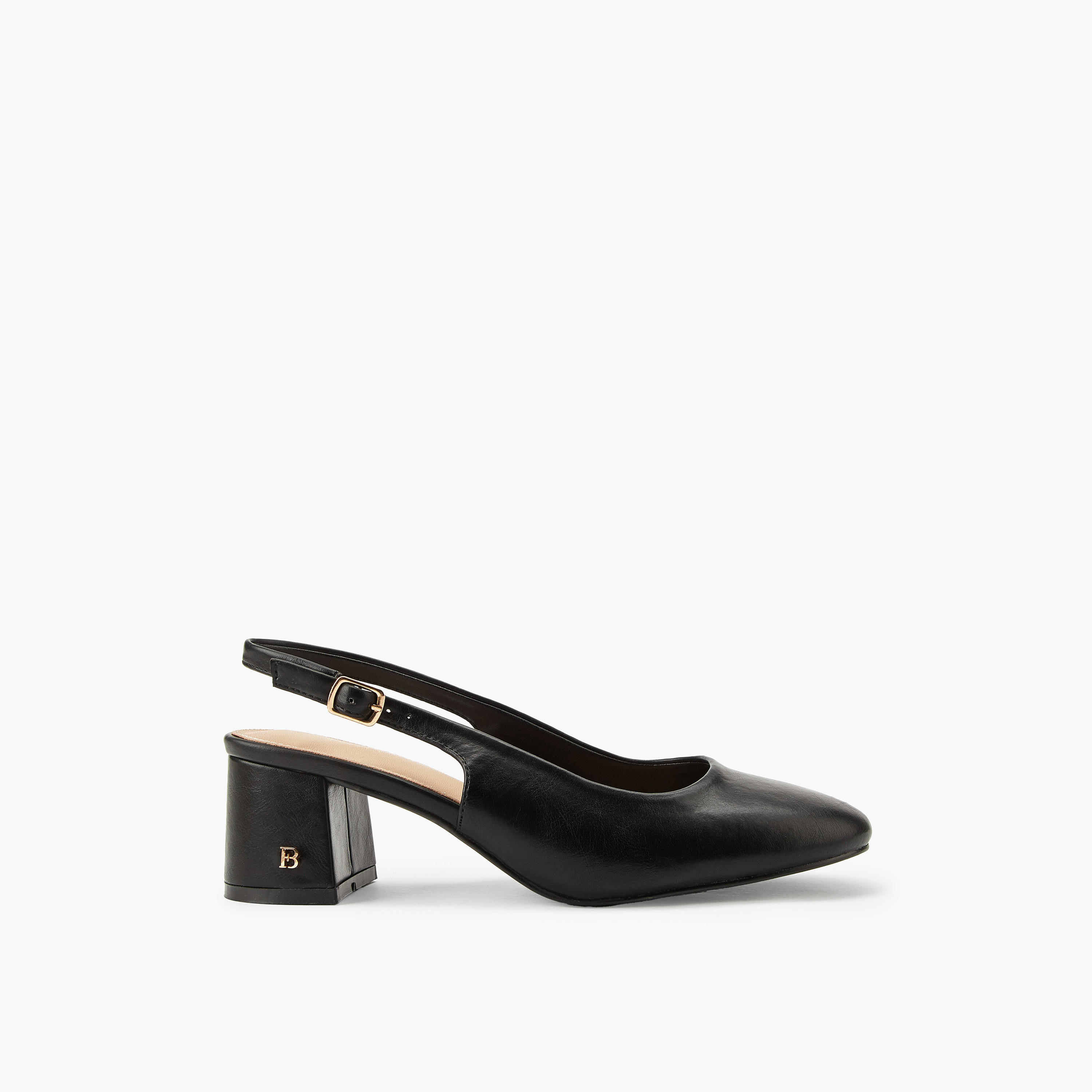 Flora Bella Women's Block Heel Buckle Closure Shoes-women-shoes-heels-image-2