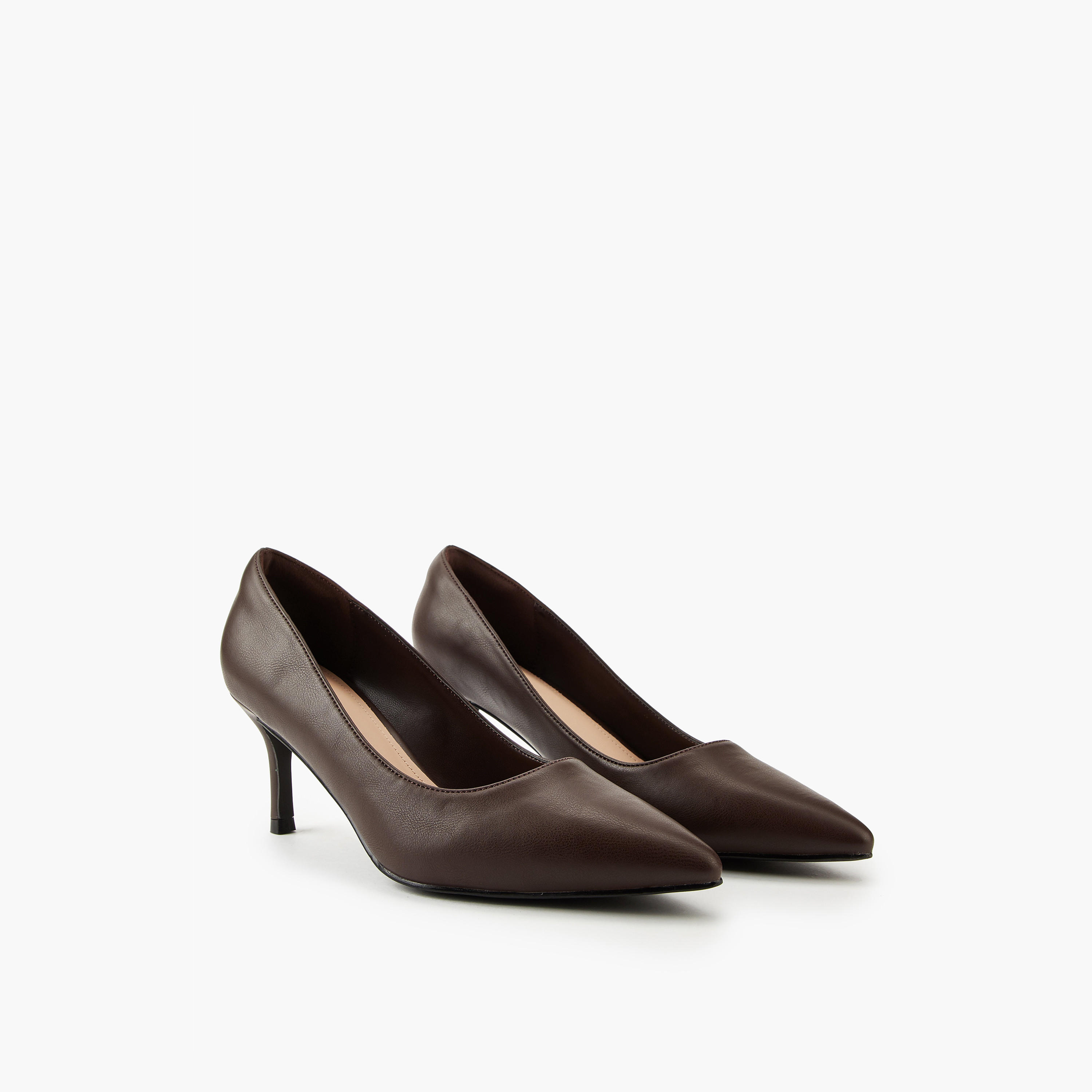 Flora Bella Women's Stiletto Heel Slip-On Pumps-women-shoes-heels-image-1