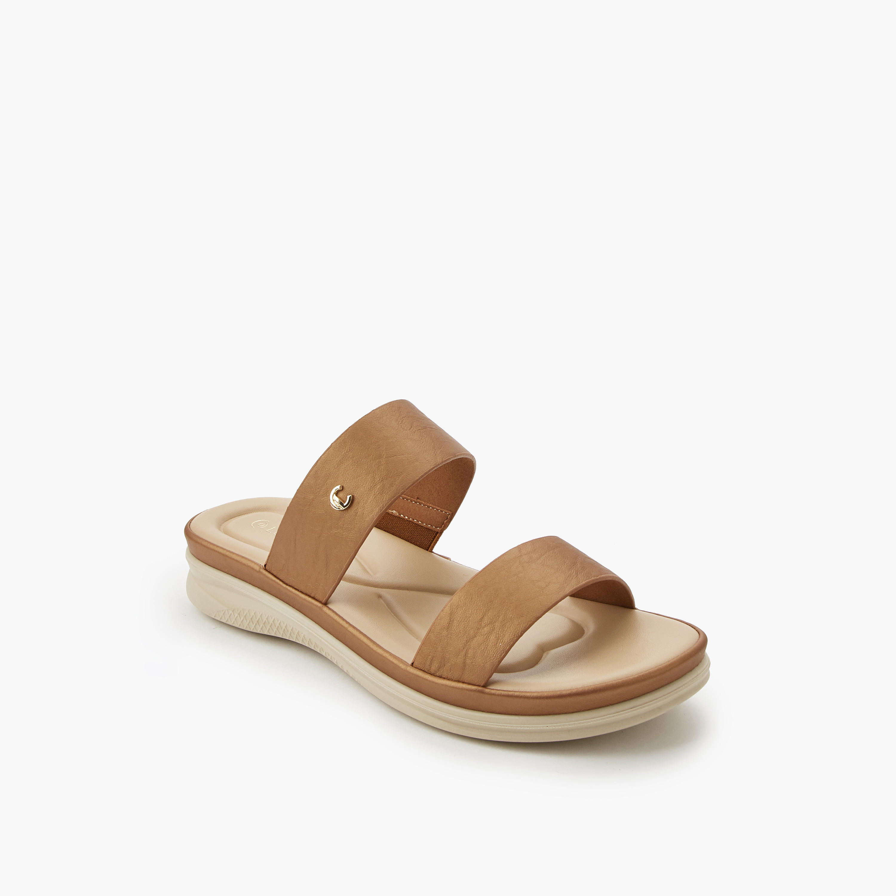 Le Confort Women Textured Sandals-women-shoes-flats-sandals-image-1
