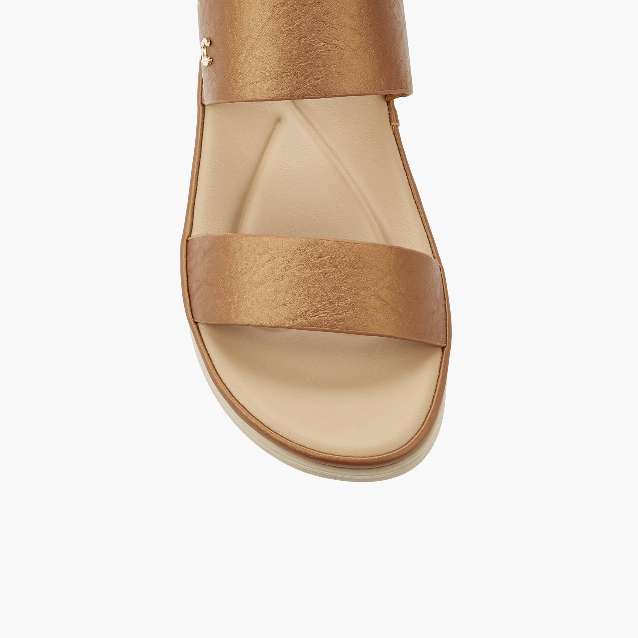 Le Confort Women Textured Sandals-women-shoes-flats-sandals-image-3