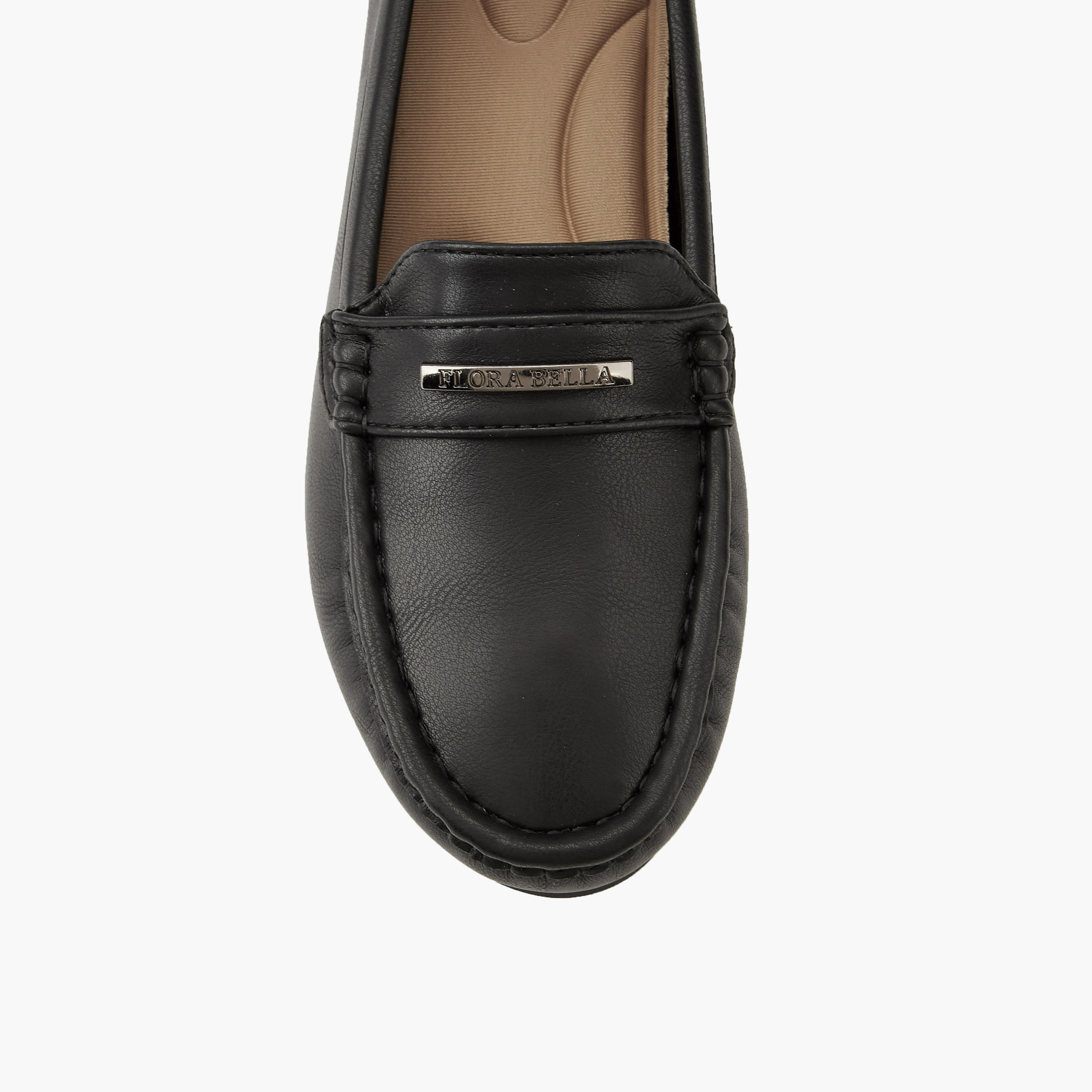 Flora Bella Metal Accent Loafers with Wedge Heels-women-shoes-heels-image-4