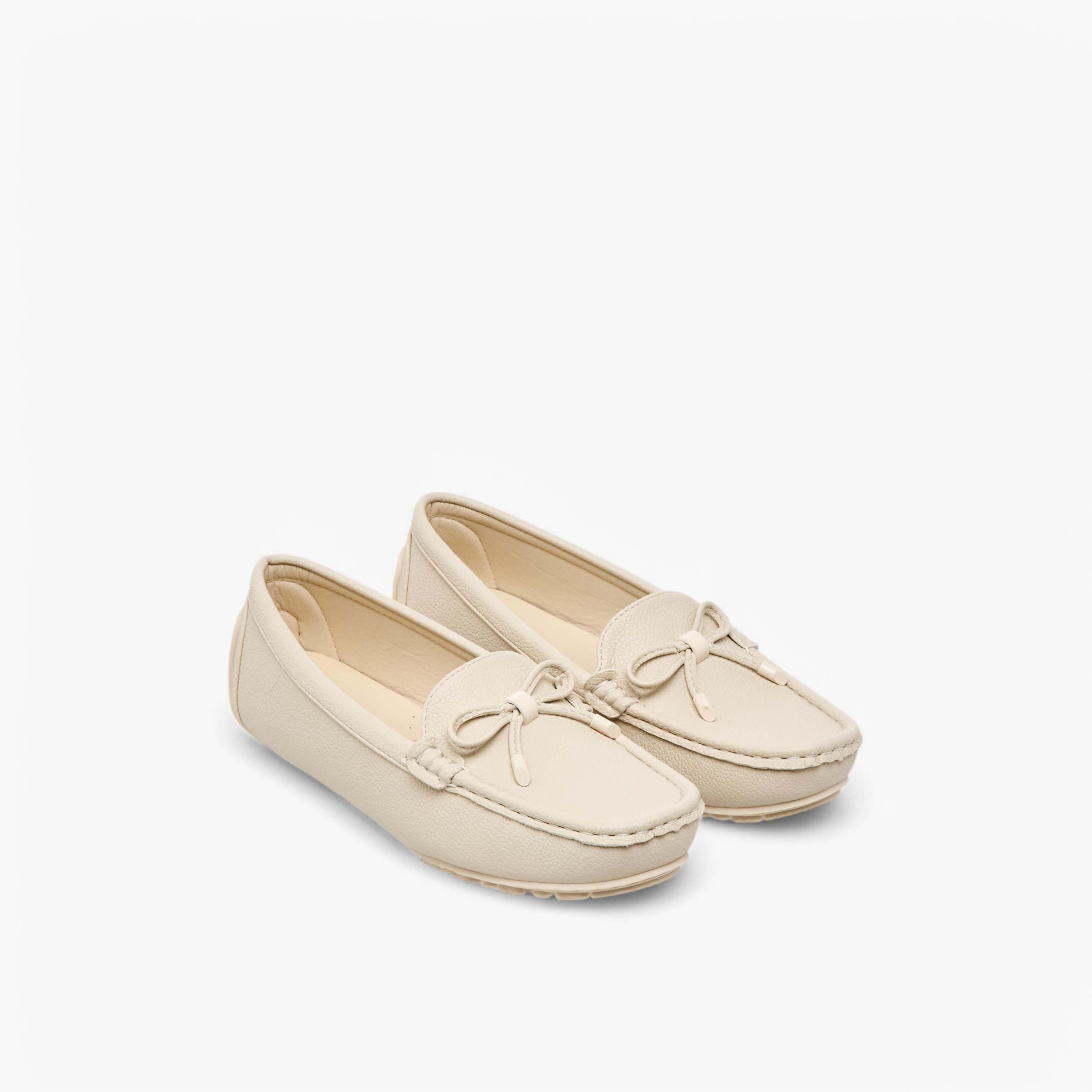 Paprika Bow Accent Slip-On Loafers-women-shoes-flats-loafers-image-1
