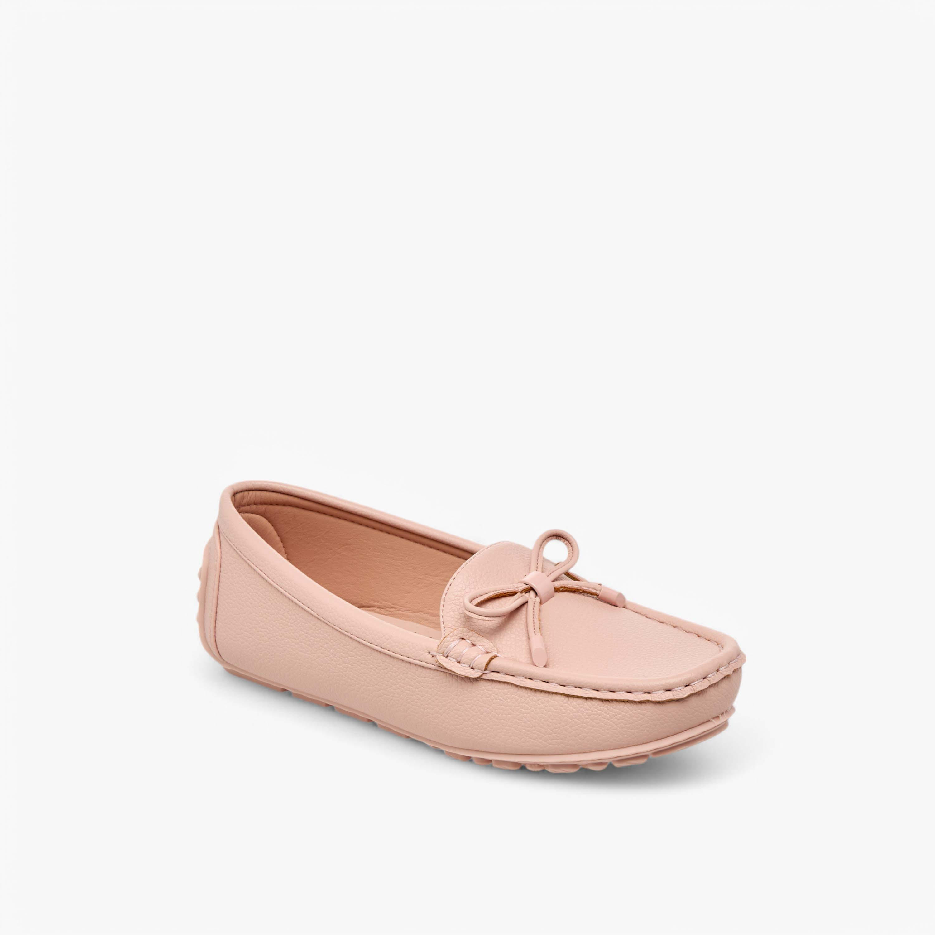 Paprika Bow Accent Slip-On Loafers-women-shoes-flats-loafers-image-2