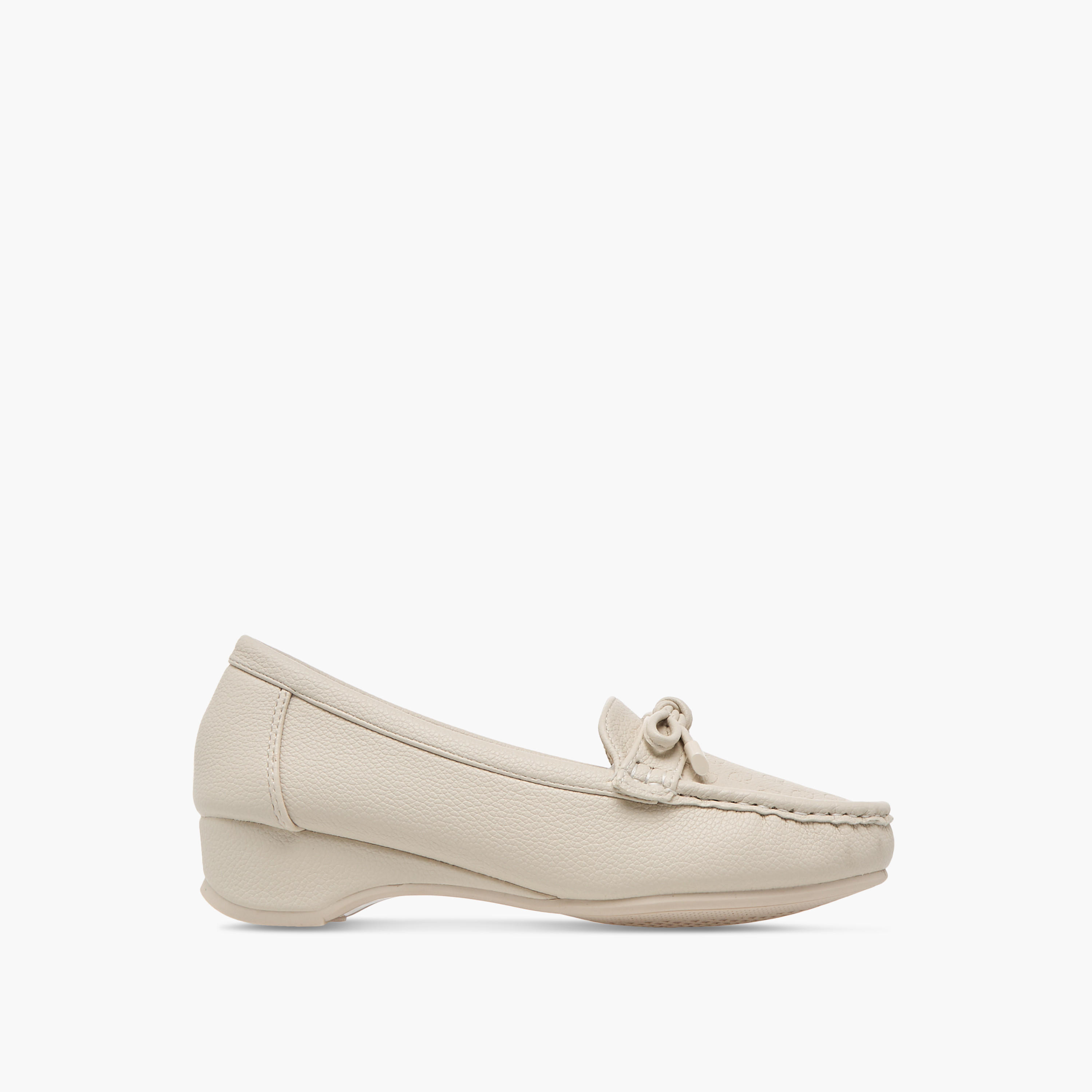 Paprika Monogram Embossed Slip-On Comfort Loafers-women-shoes-loafersandmoccasins-image-3