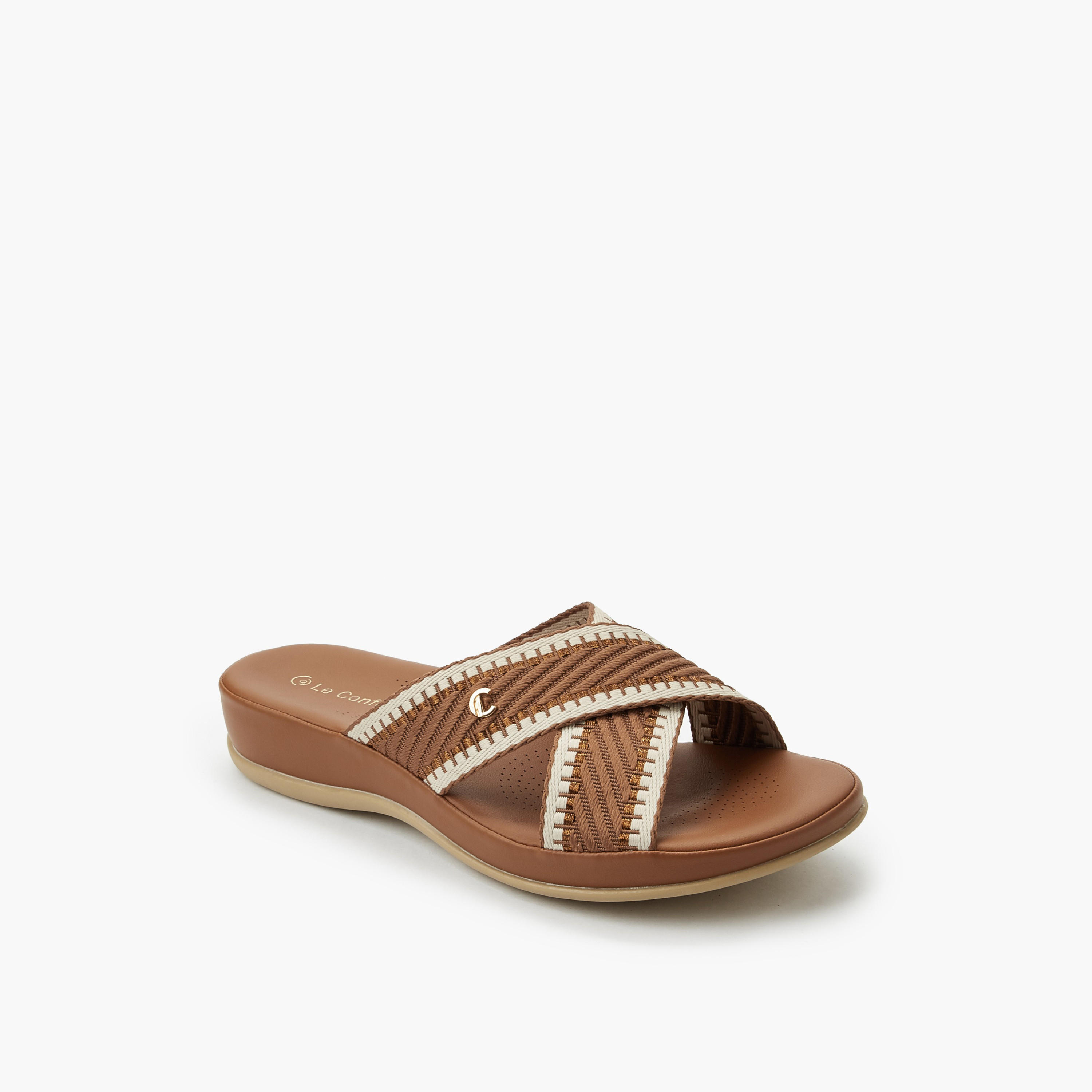 Le Confort Women Slip-On Sandals-women-shoes-sandals-heeled-image-2