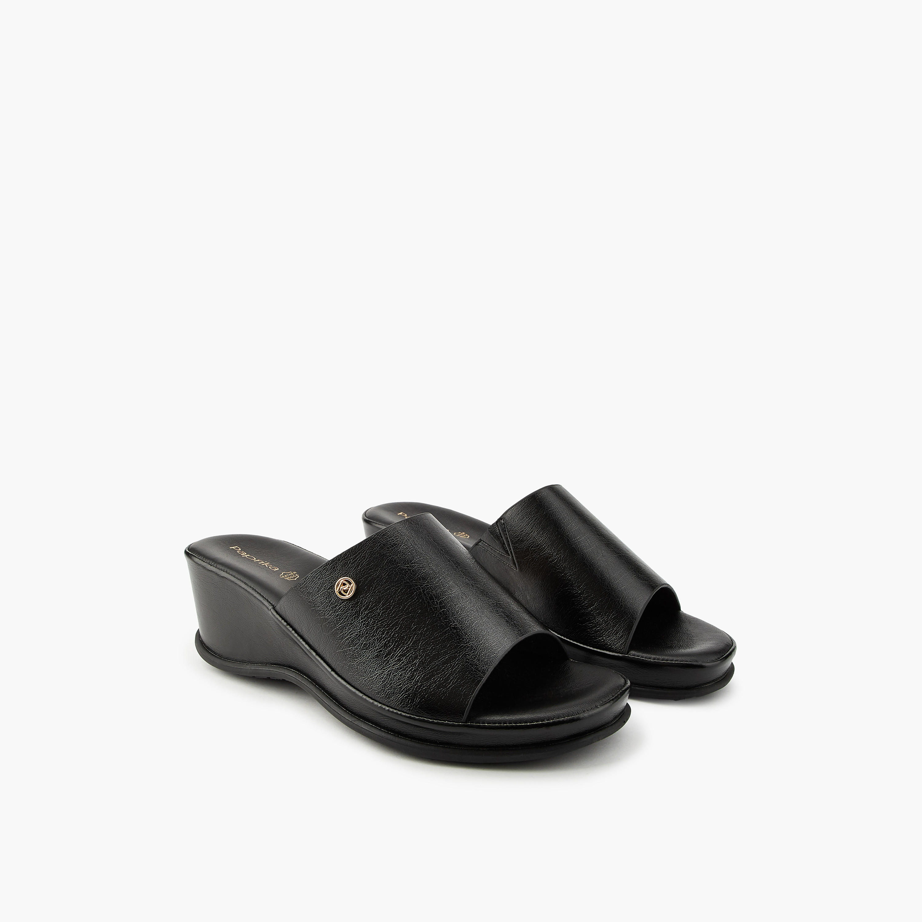 Paprika Women's Wedge Heel Comfort Sandals-women-shoes-sandals-heeled-image-1