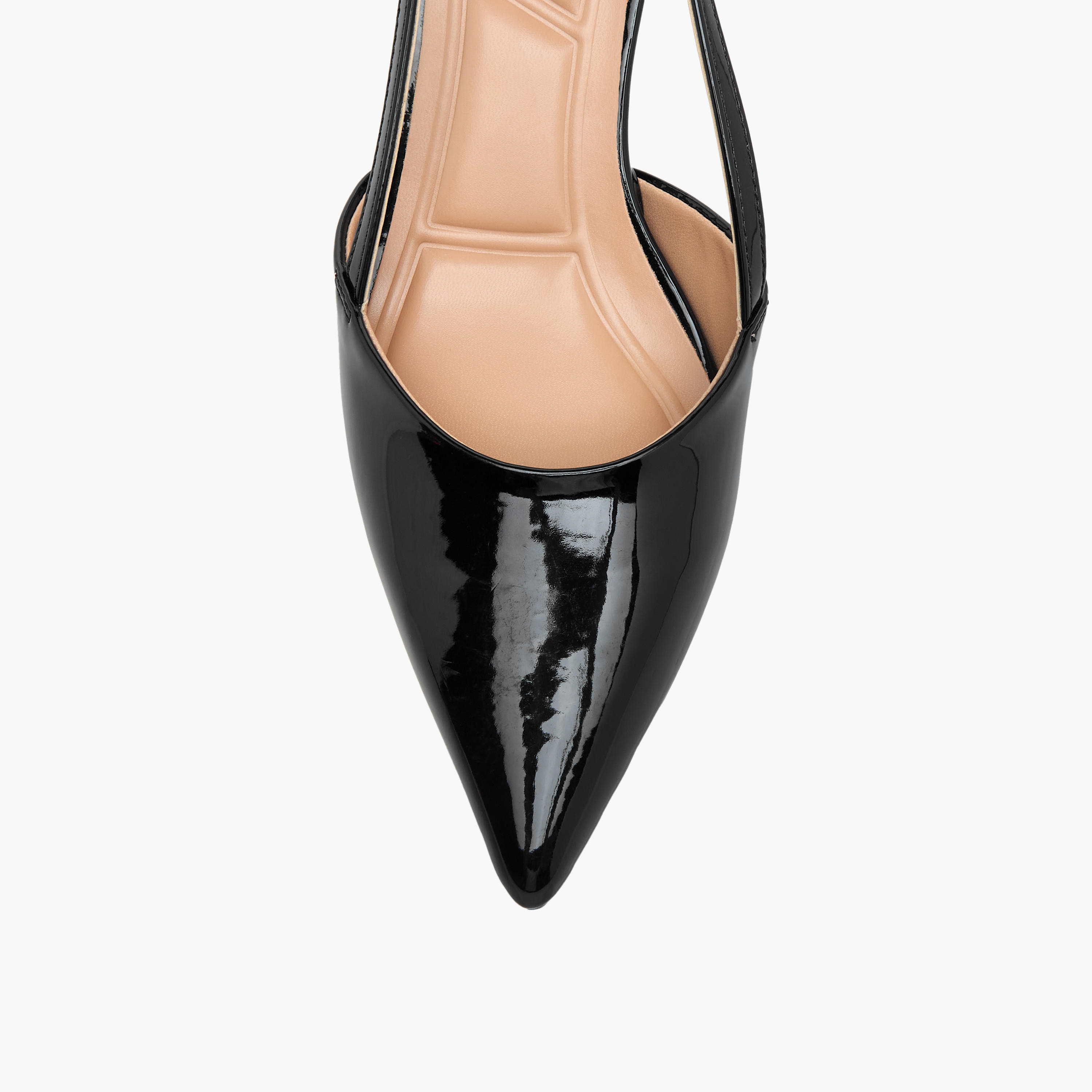 Celeste Women's Pointed Toe Slingback Shoes with Kitten Heels and Buckle Closure-women-shoes-heels-image-5