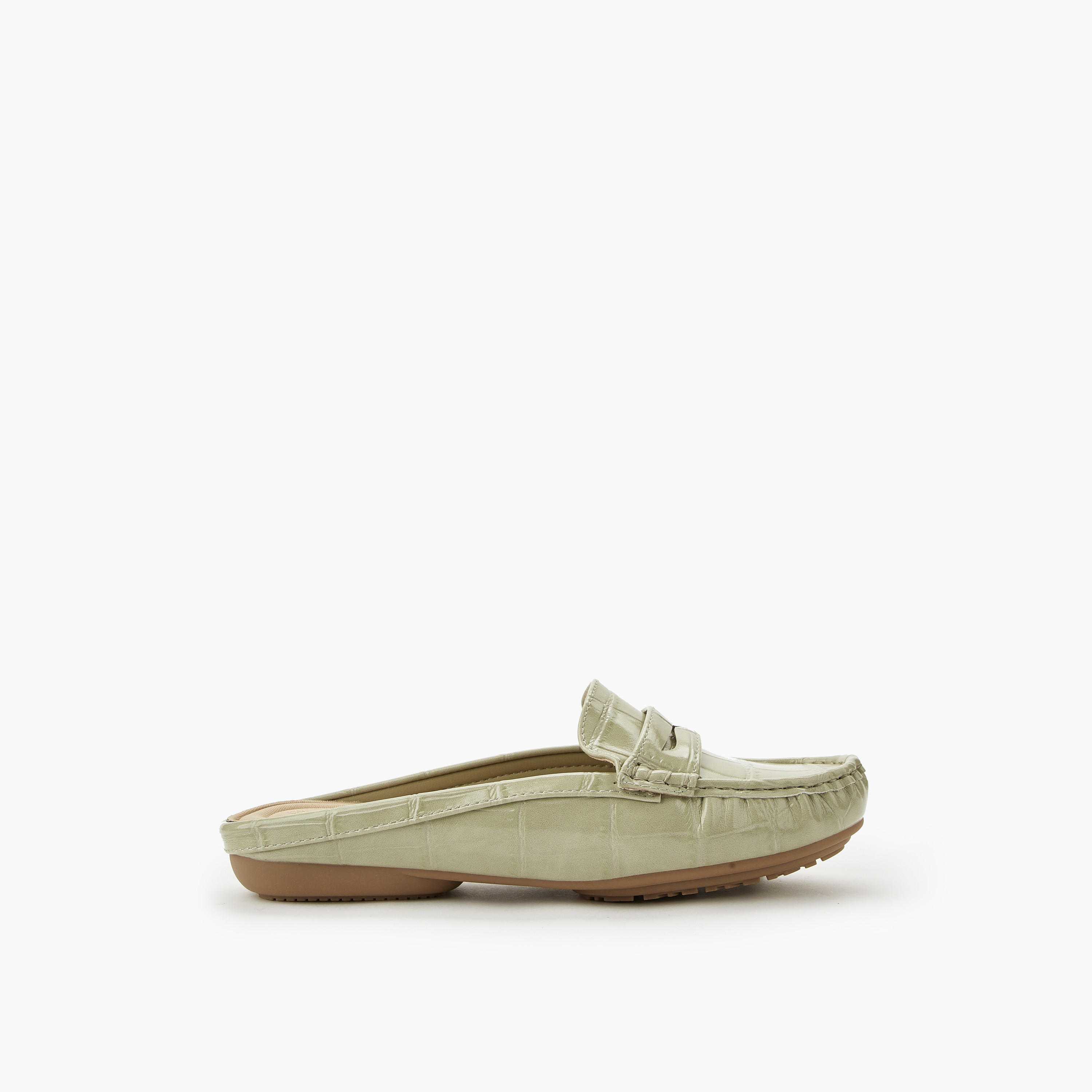 Le Confort Women Textured Mules-women-shoes-flats-mules-image-3