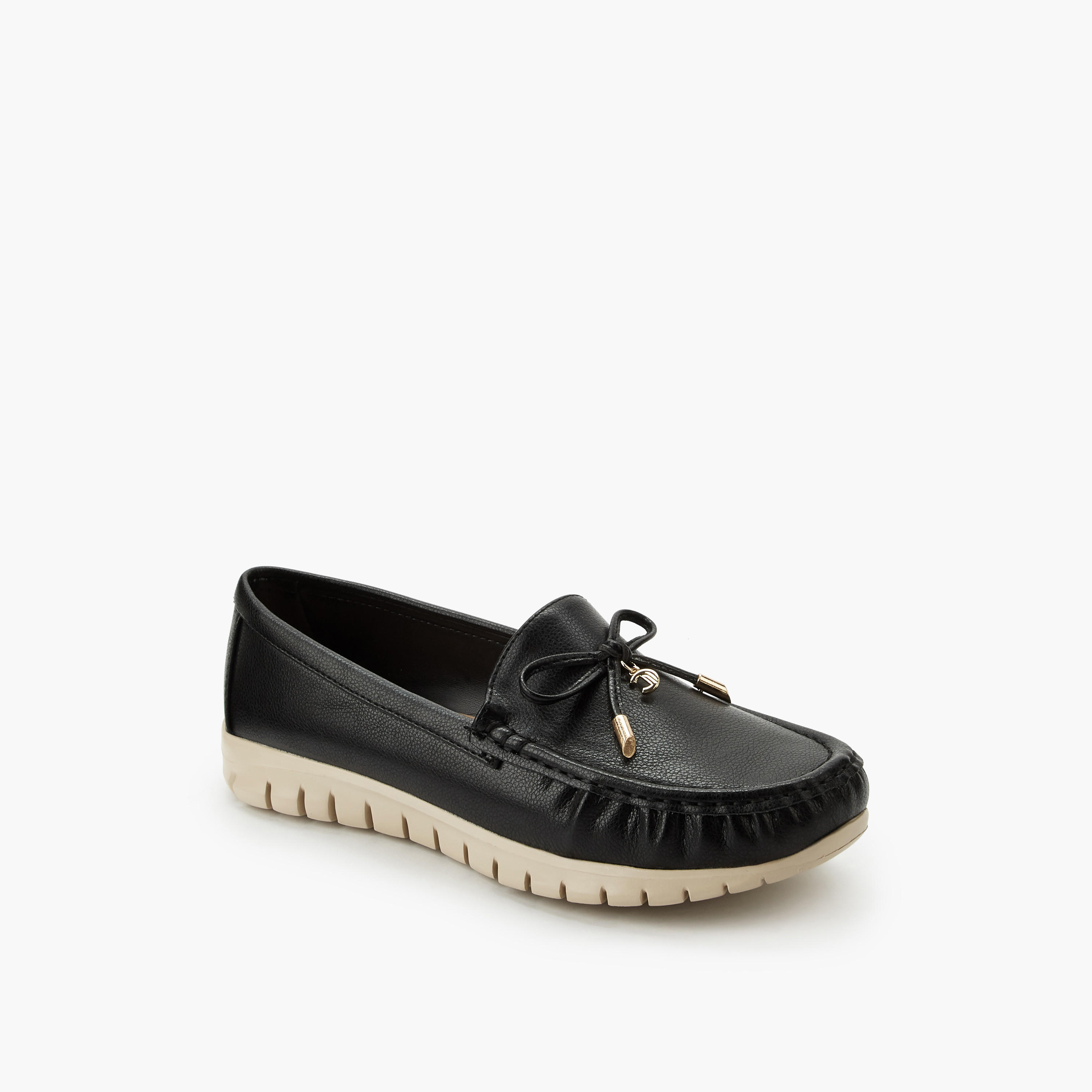 Le Confort Women Bow Detail Moccasins-women-shoes-loafersandmoccasins-image-3
