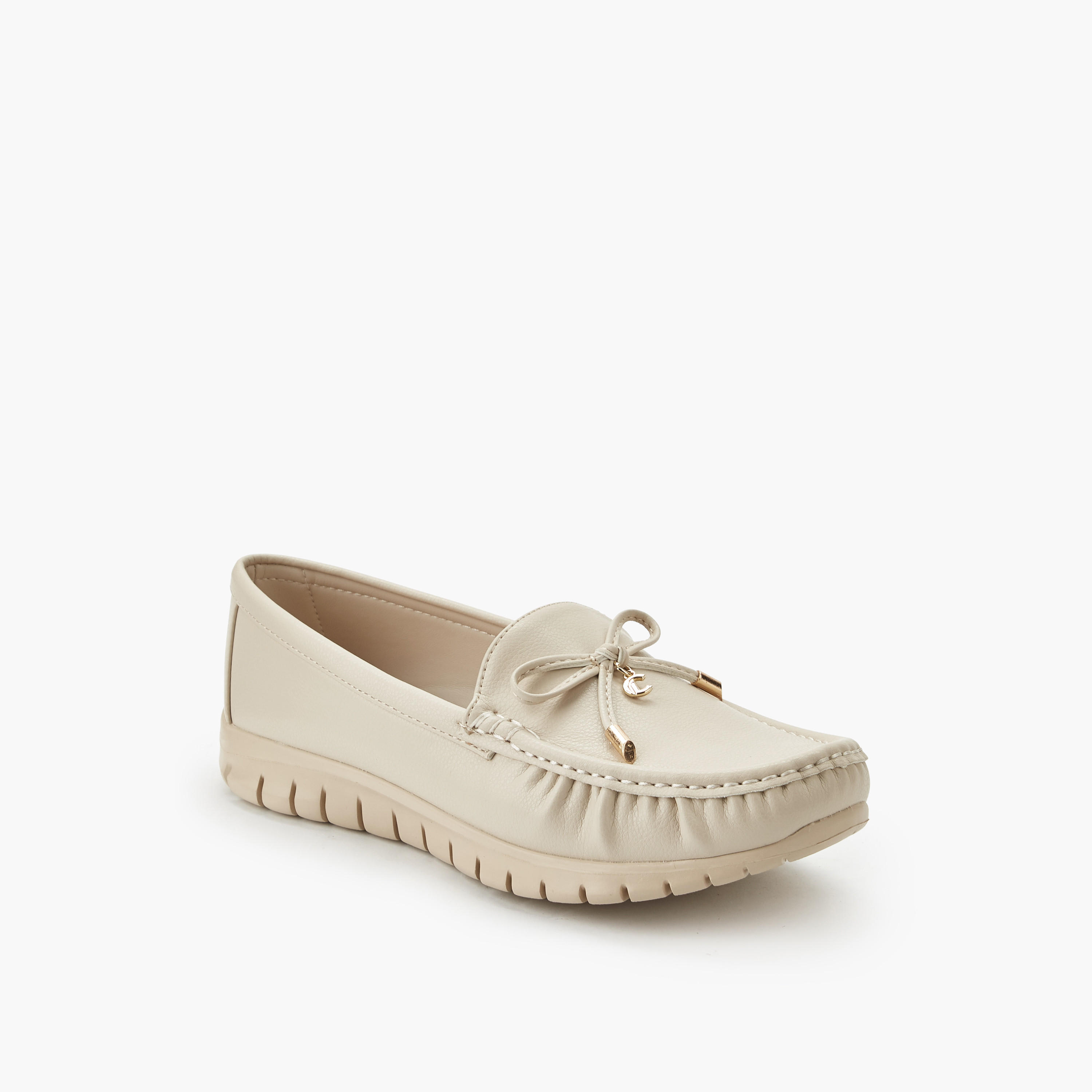 Le Confort Women Bow Detail Moccasins-women-shoes-loafersandmoccasins-image-3