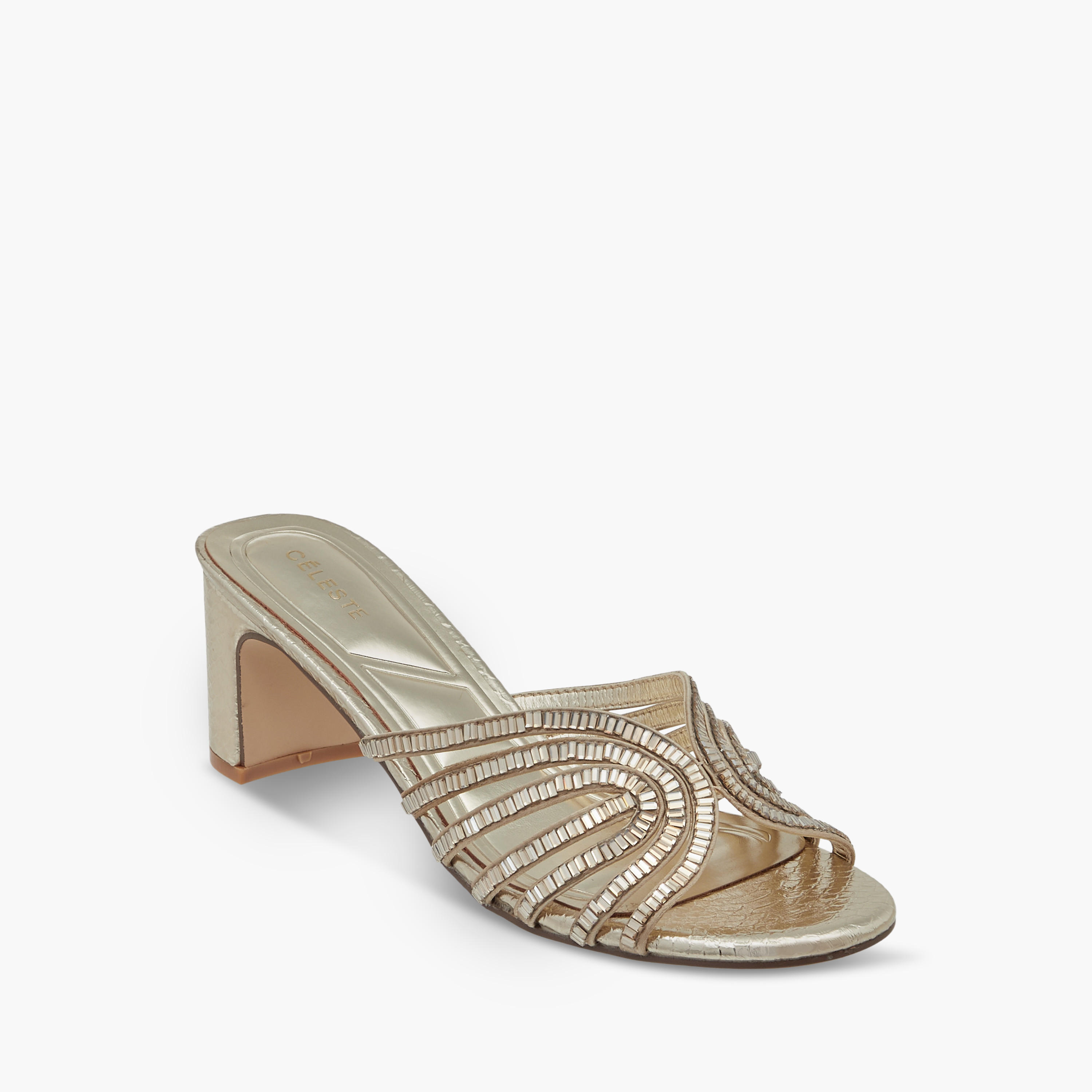 صندل مزين سهل الارتداء بكعب سميك للنساء من سيليست-women-shoes-sandals-heeled-image-2