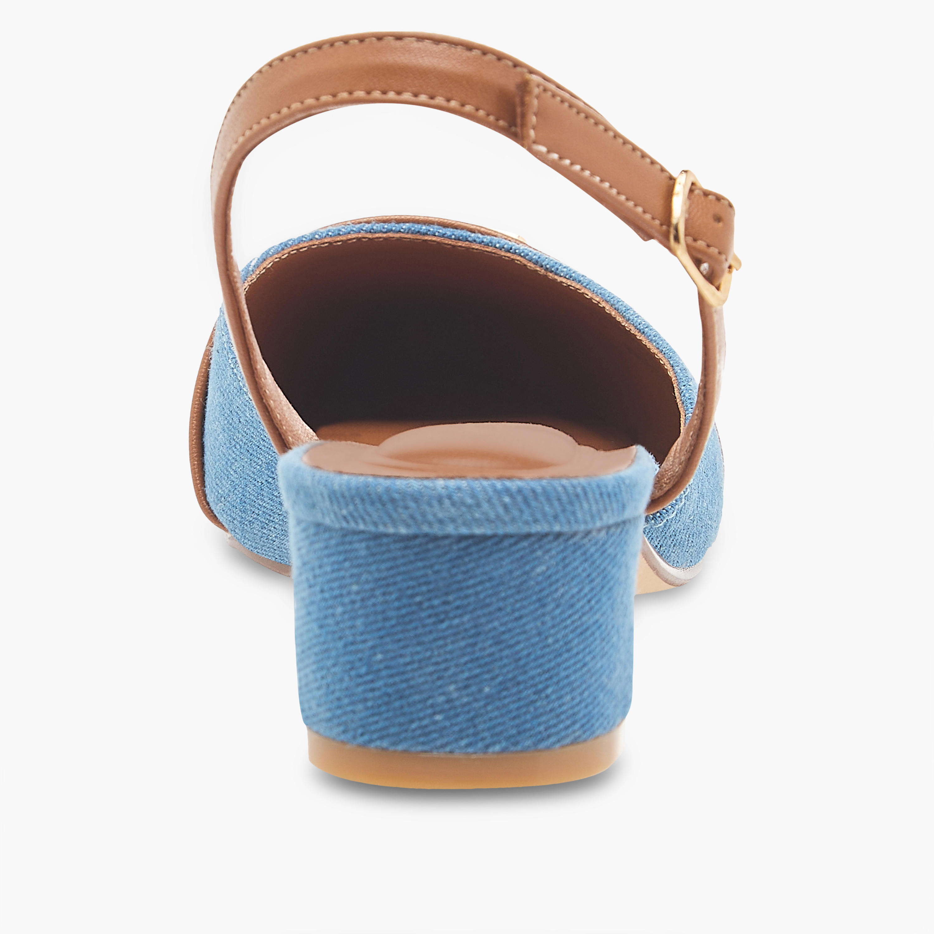 Celeste Women's Pointed Toe Block Heeled Shoes with Buckle Closure-women-shoes-sandals-heeled-image-5