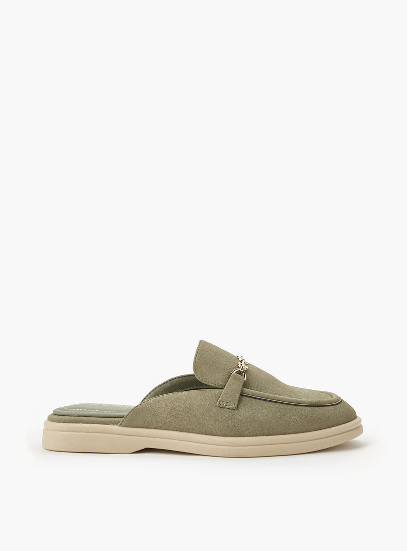 Le Confort Women Metallic Detail Mules-women-shoes-flats-mules-image-3