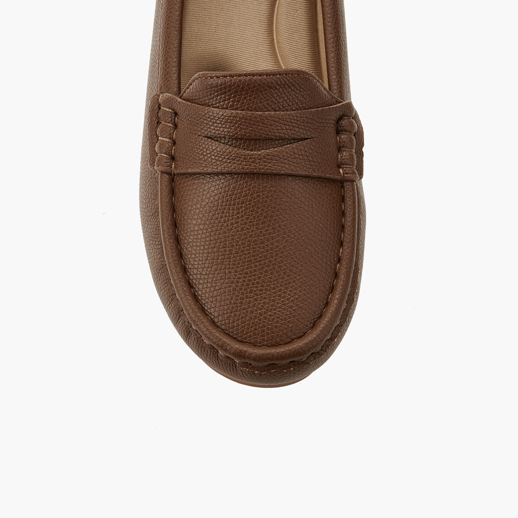 حذاء سهل الارتداء بارز الملمس للنساء من لو كونفورت-women-shoes-flats-loafers-image-4