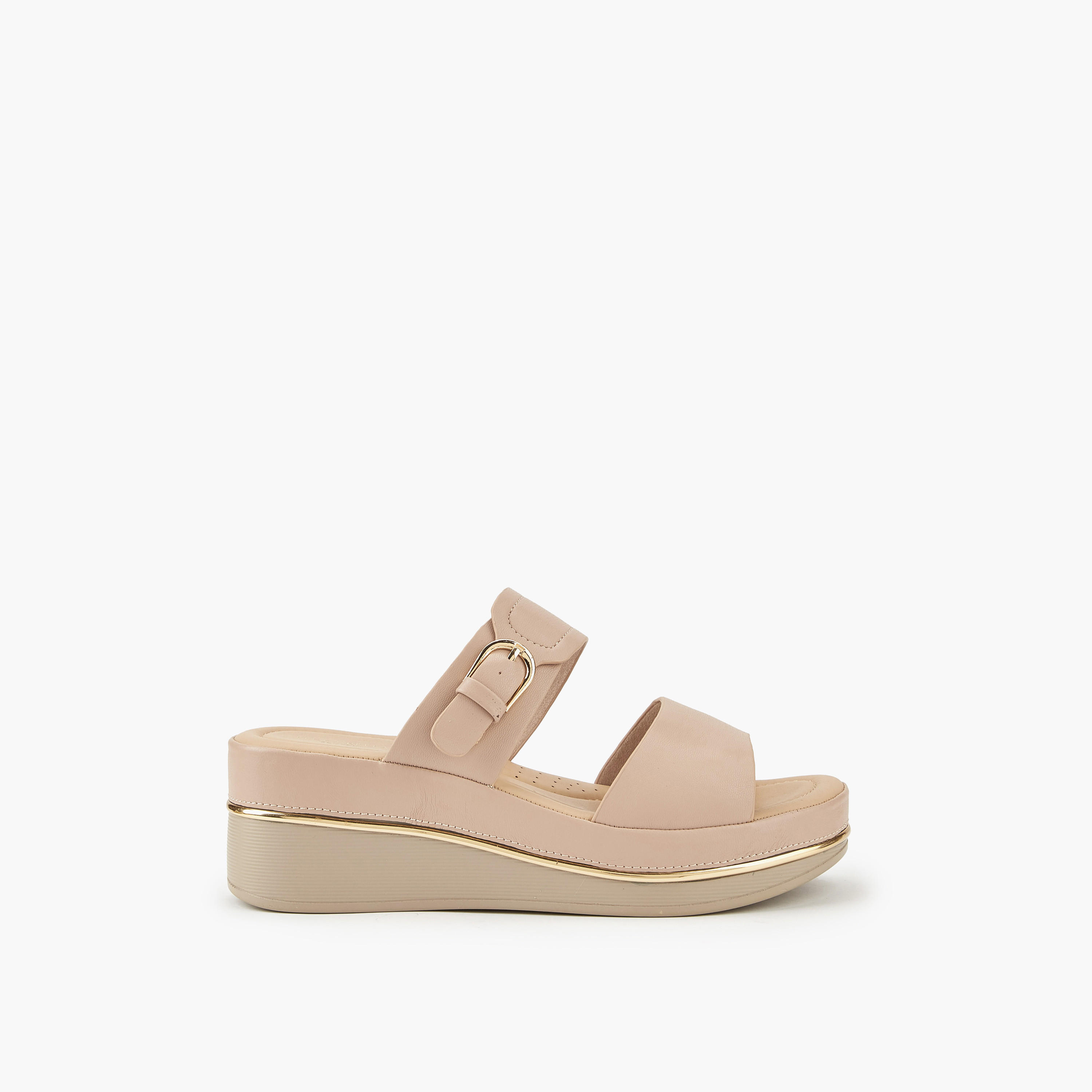 Flora Bella Buckle Accent Slip-On Sandals-women-shoes-sandals-heeled-image-2