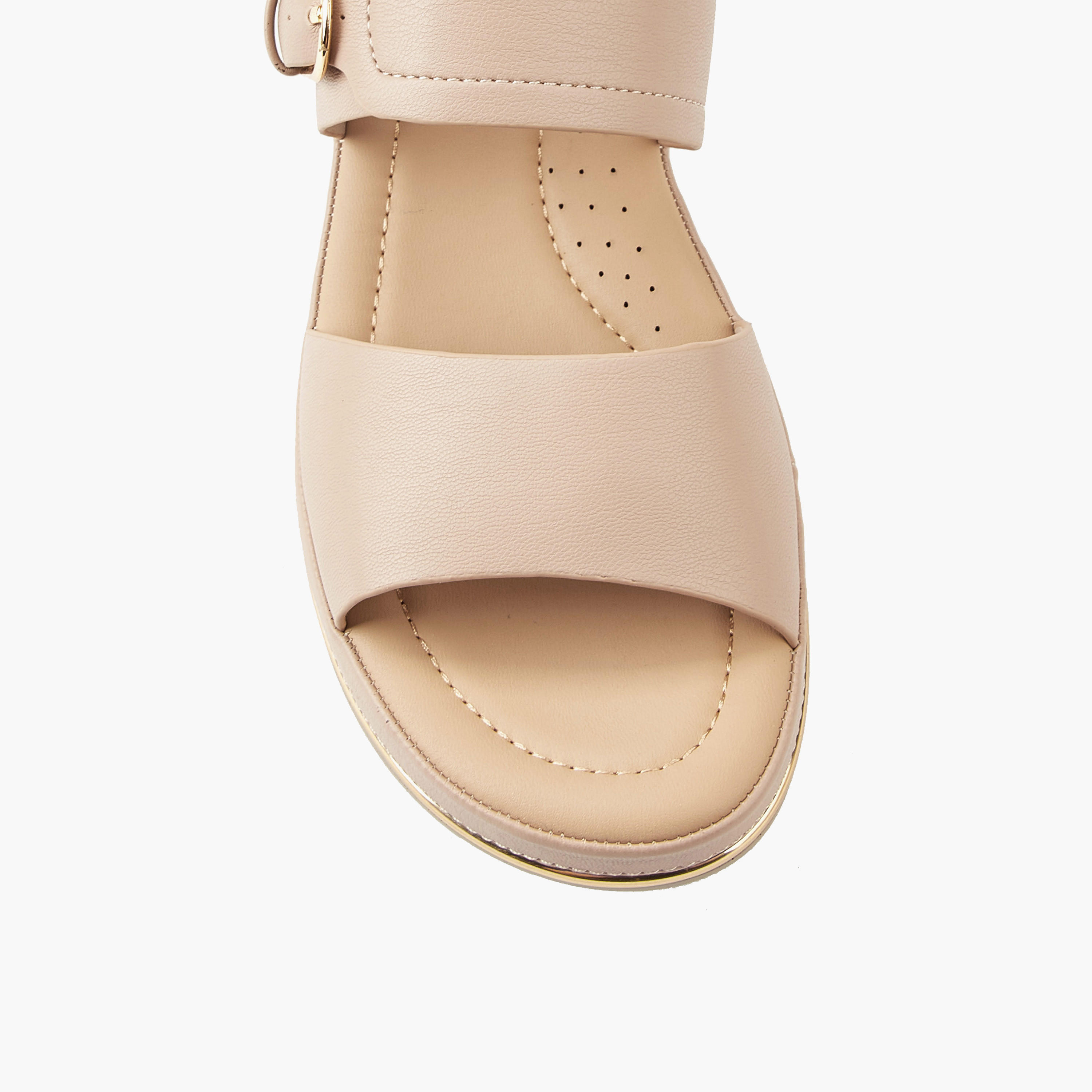Flora Bella Buckle Accent Slip-On Sandals-women-shoes-sandals-heeled-image-4