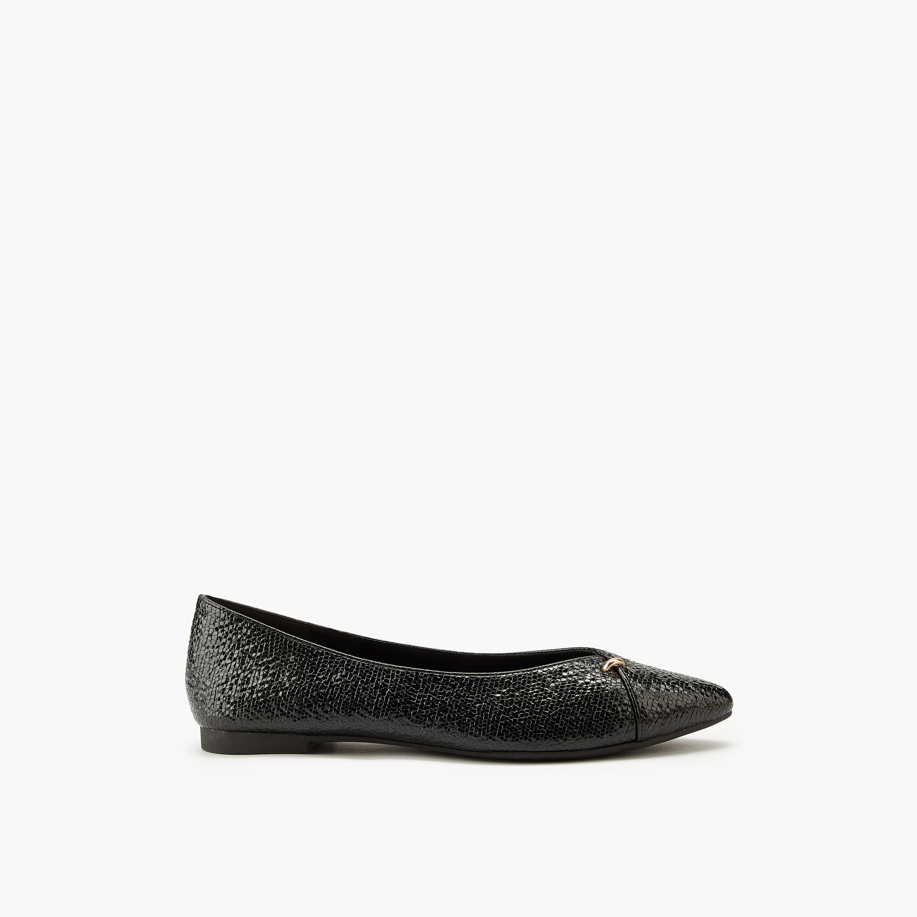 Flora Bella Textured Slip-On Ballerina Shoes-women-shoes-ballerinas-image-2