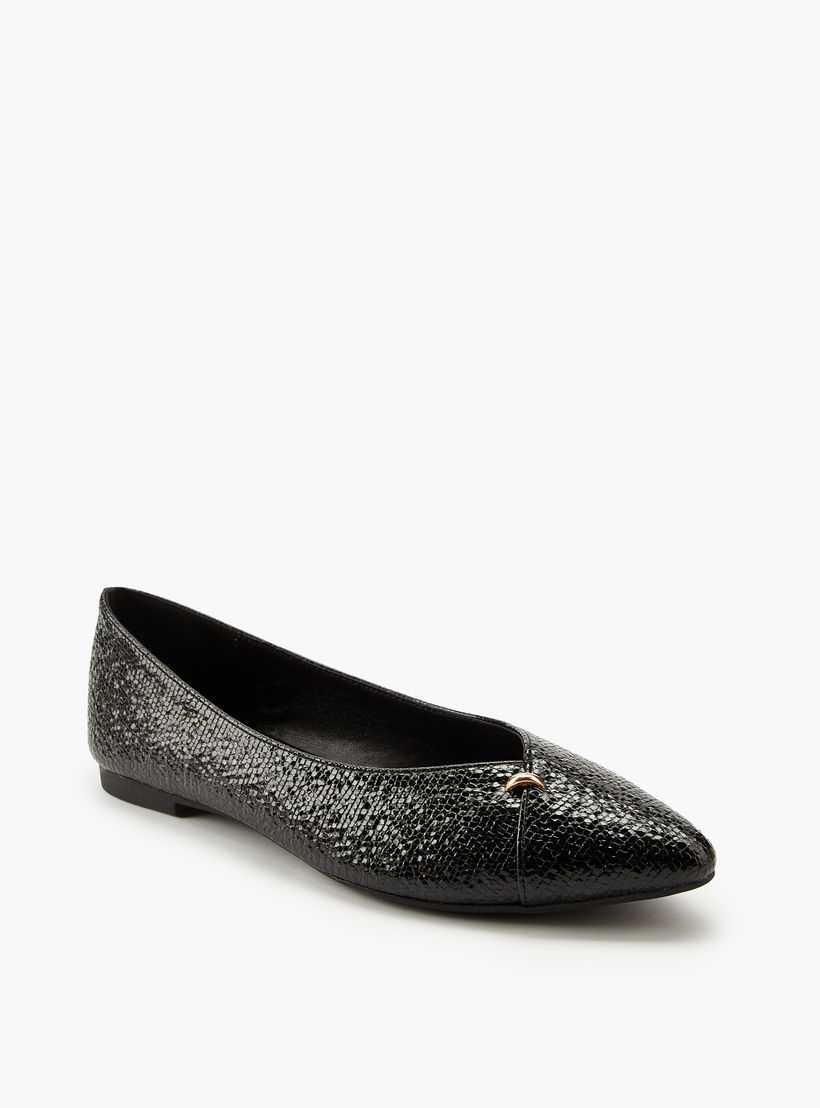 Flora Bella Textured Slip-On Ballerina Shoes-women-shoes-ballerinas-image-3